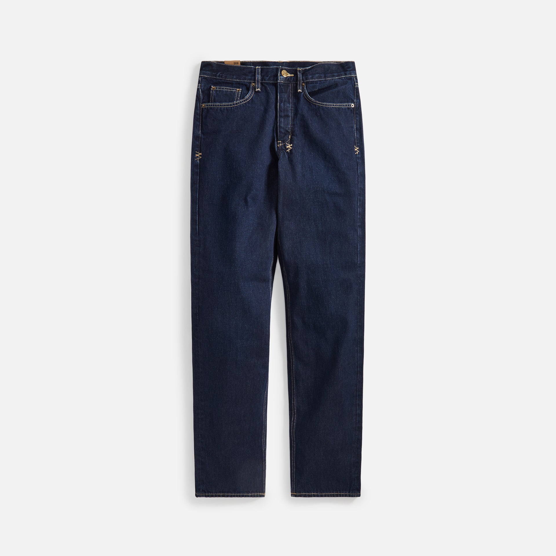 Ksubi Anti K Rinsed Straight Leg Jean - indigo