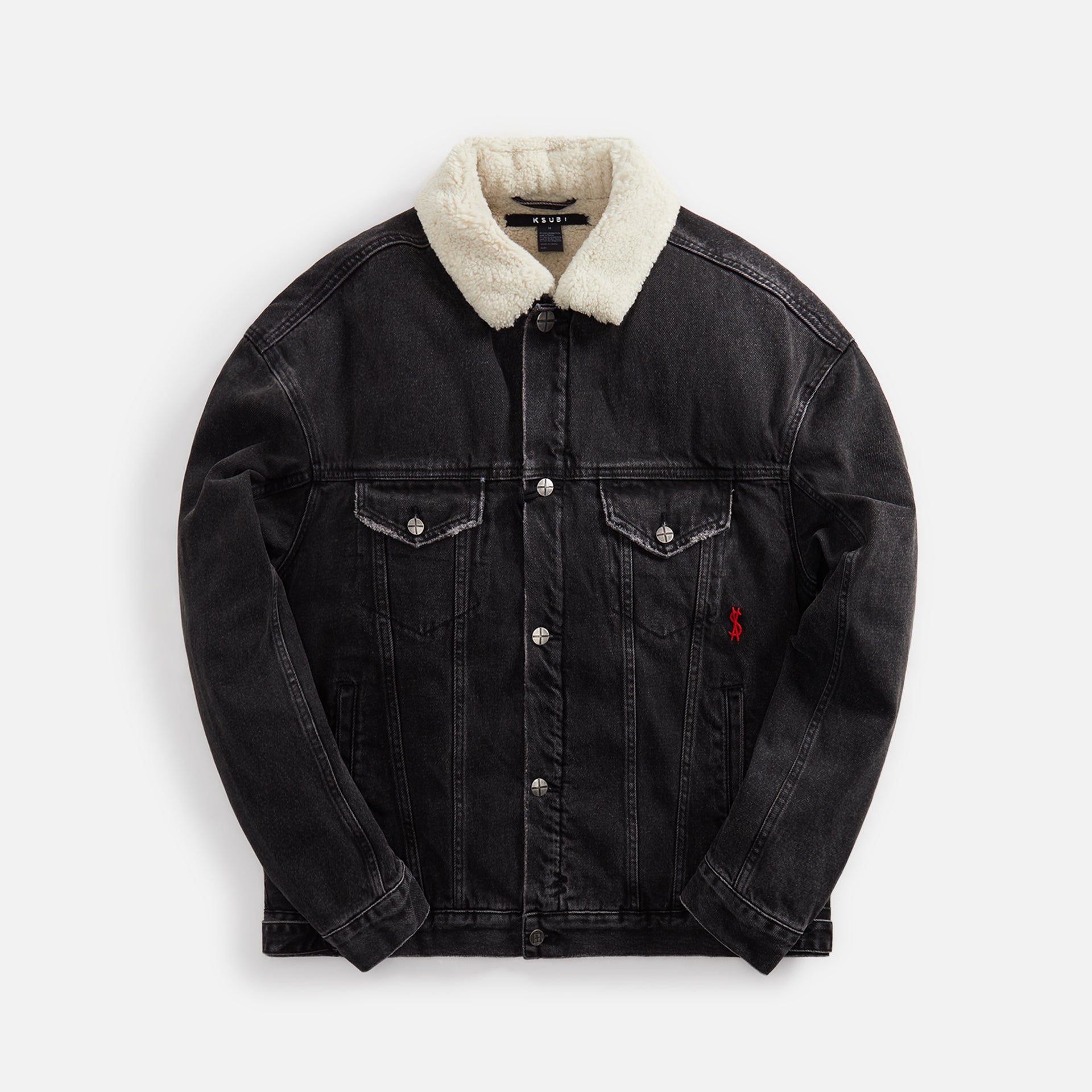 Ksubi Oh G Jacket Fleeced Out - Black
