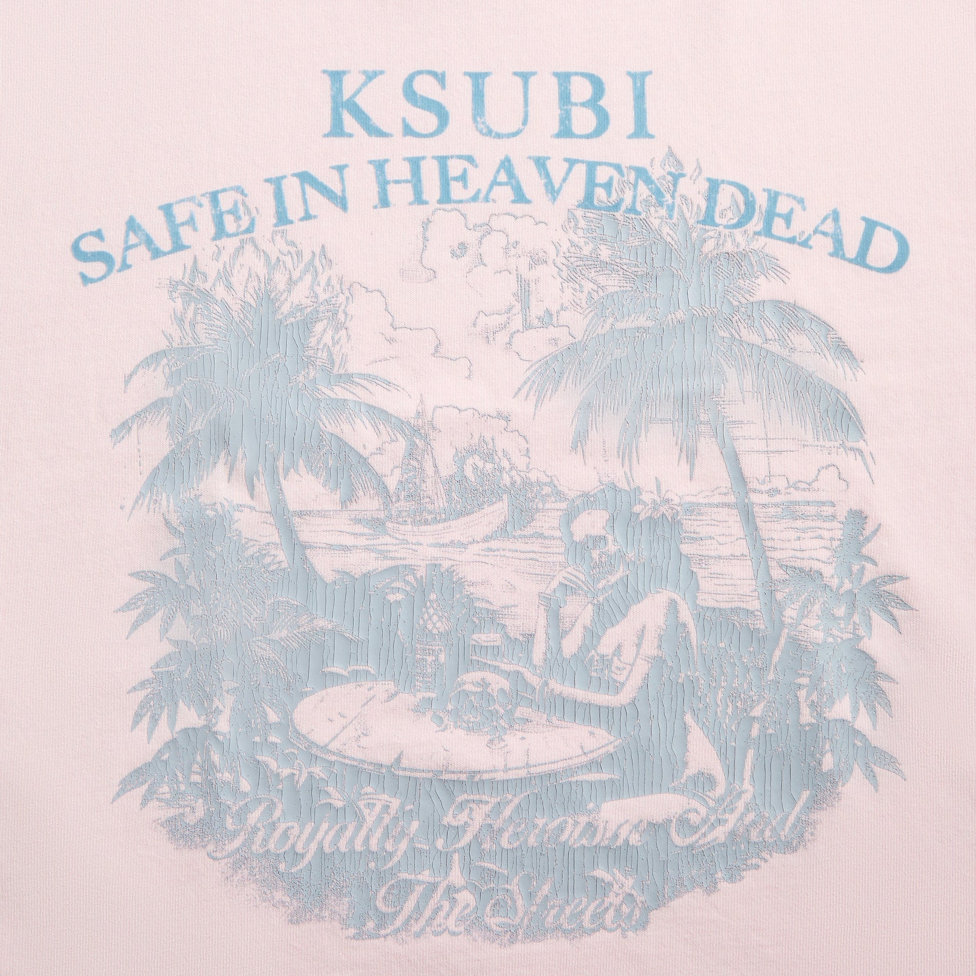 Ksubi Paradiso Ekcess Short Sleeve Tee - Pink