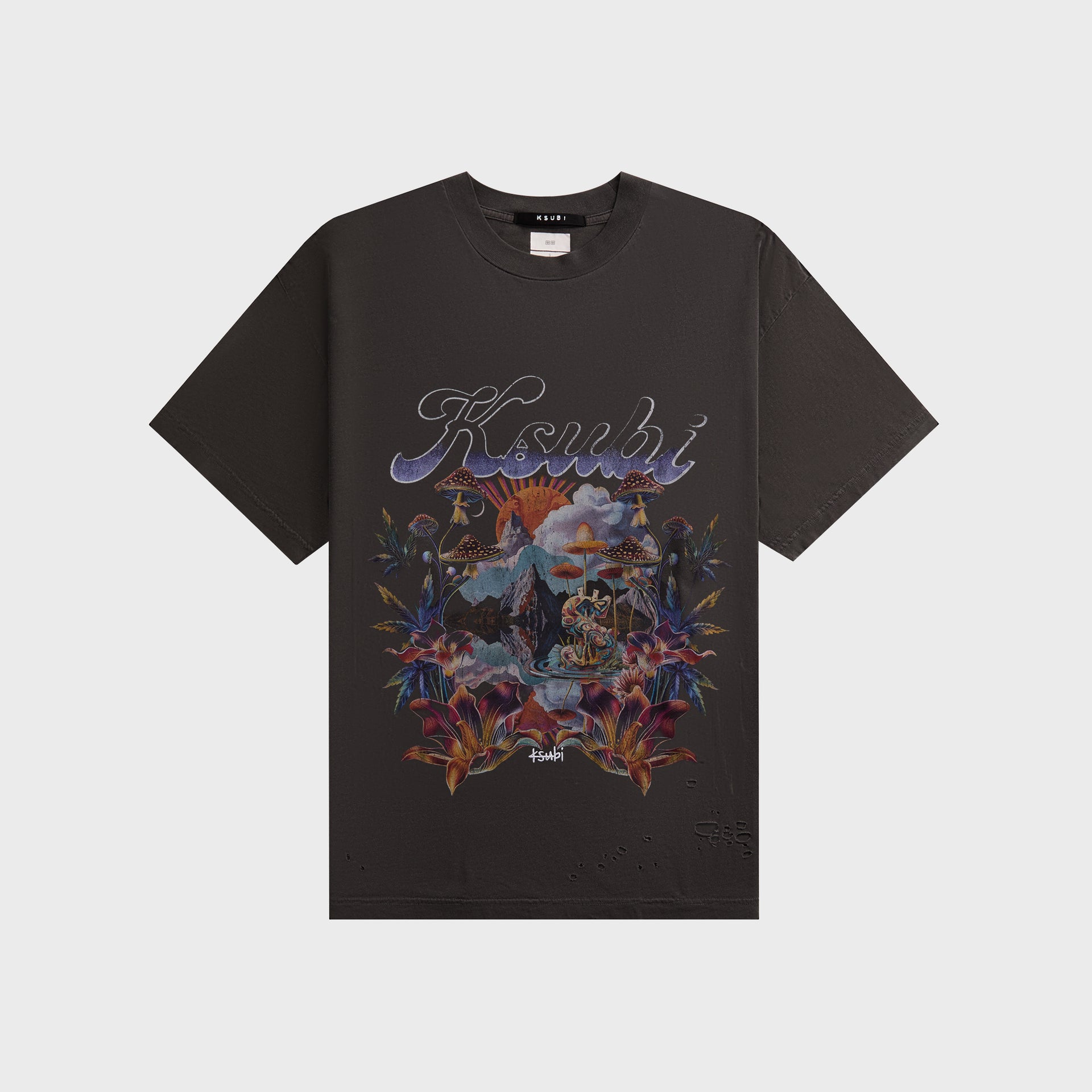 Ksubi Hendrix Ekcess Tee - Old Black