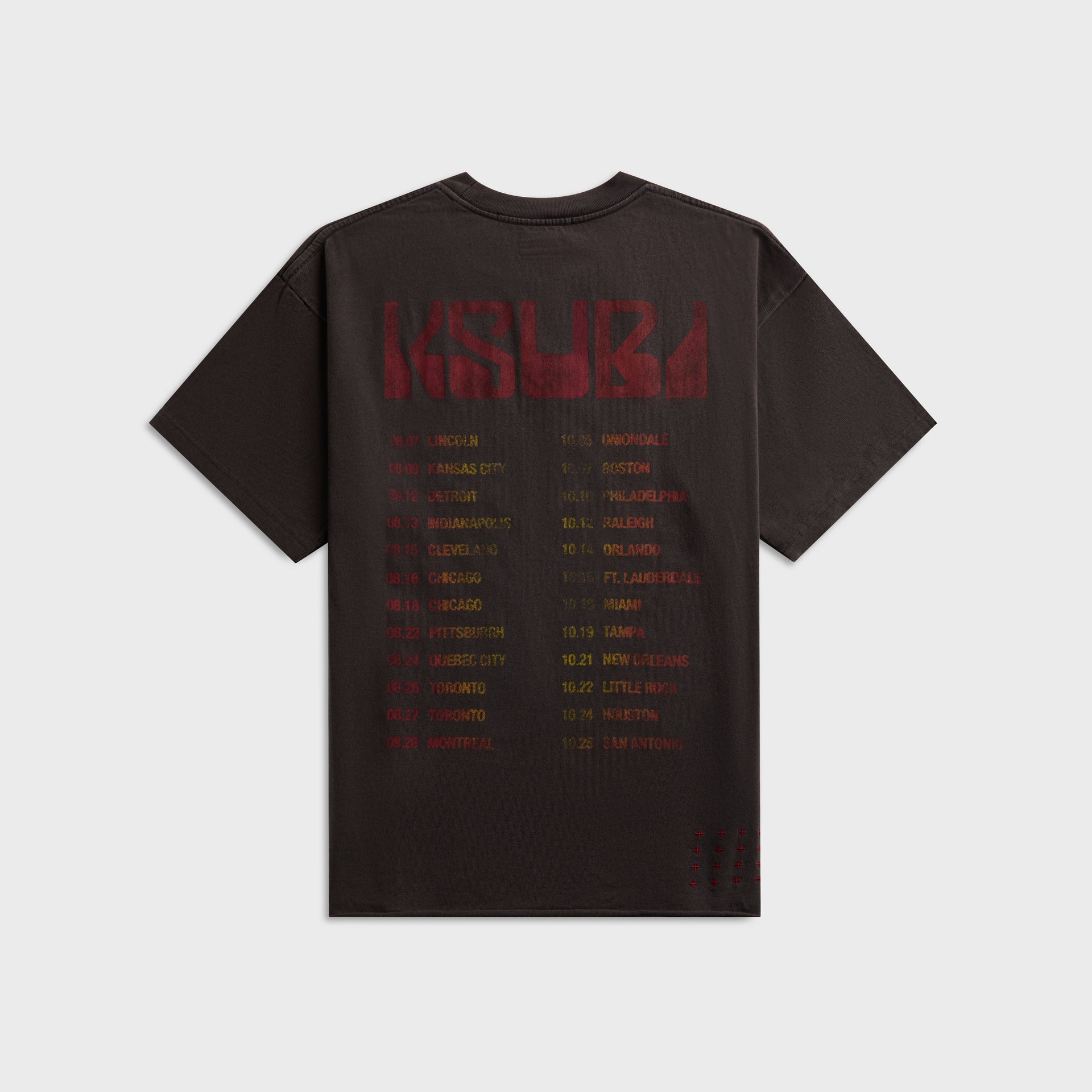 Ksubi Venom Ekcess Tee - Faded Black