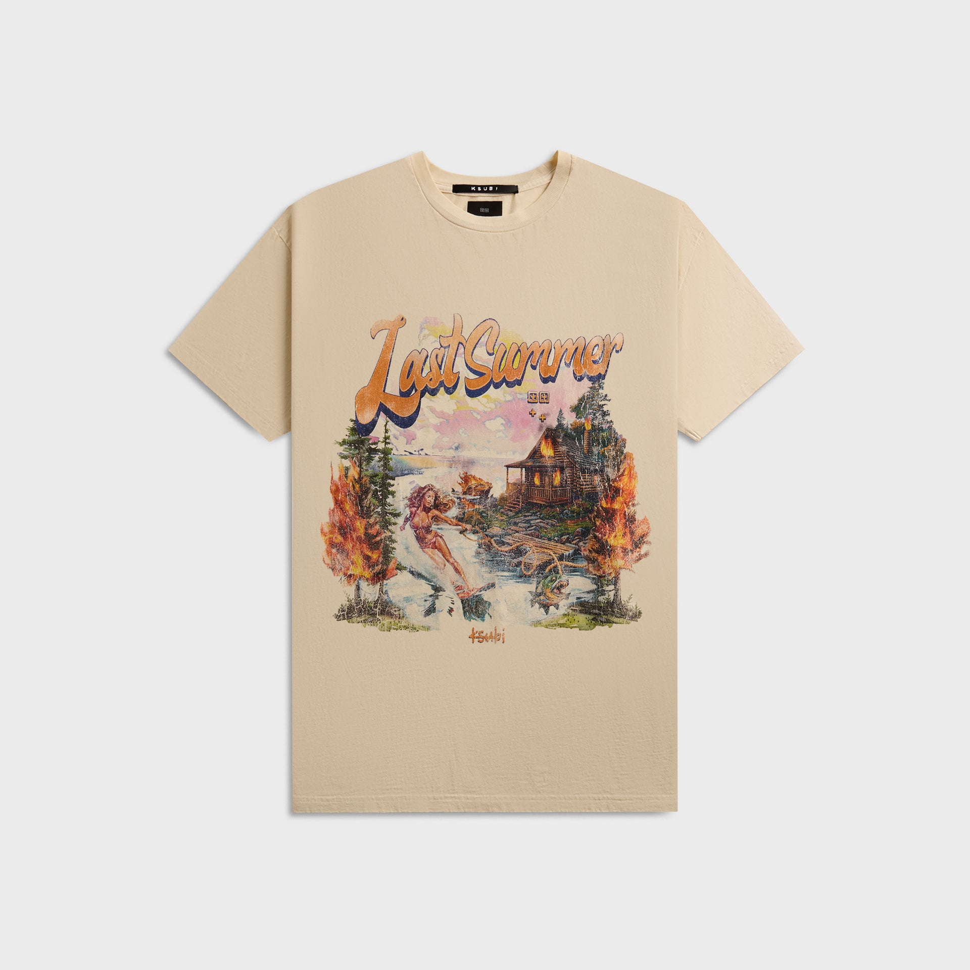 Ksubi Last Summer Ekcess Tee Desert - Tan