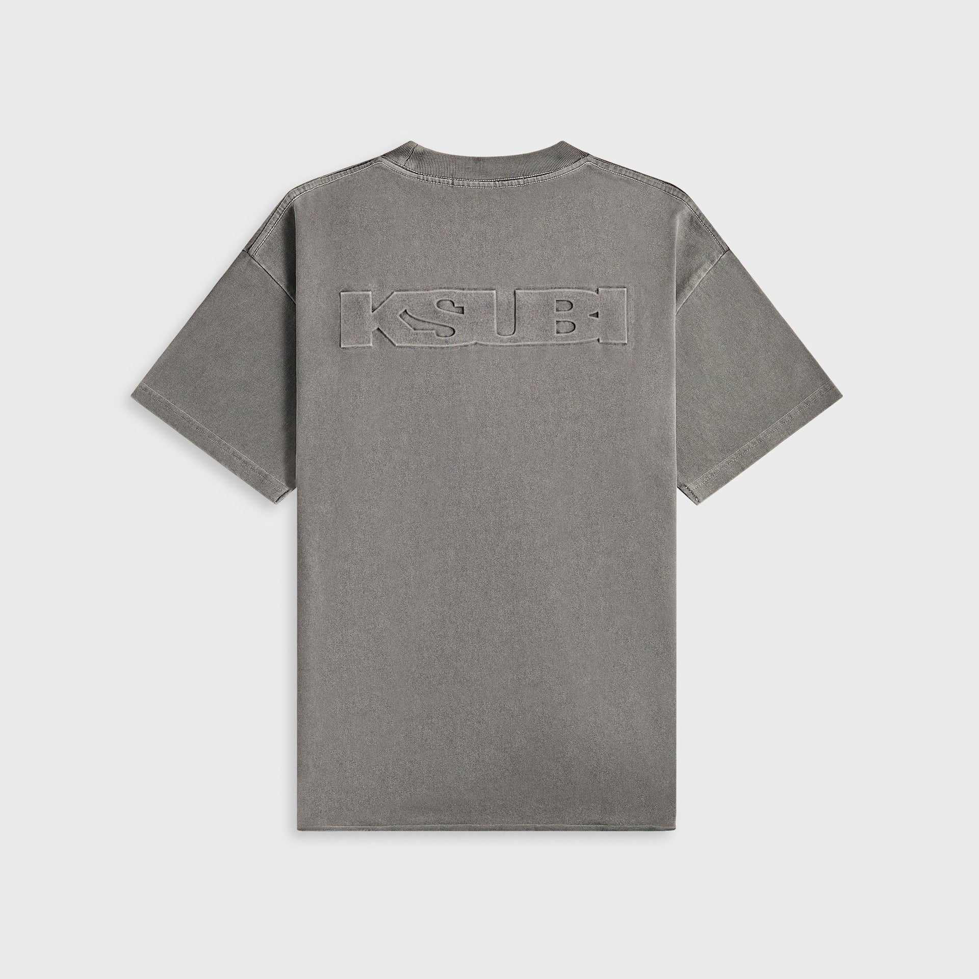 Ksubi Intruder Ekcess Short Sleeve Tee in Charcoal