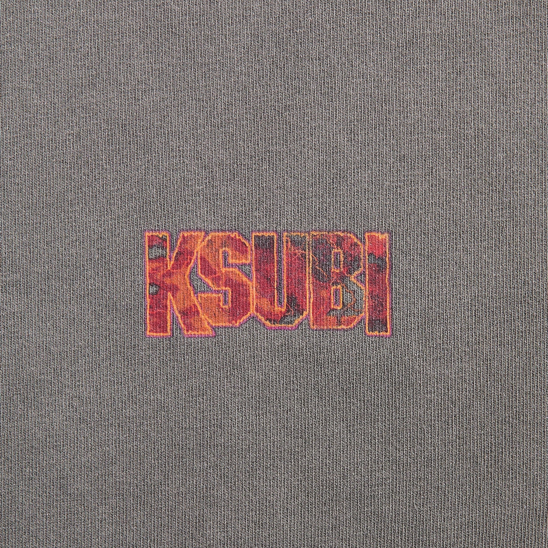 Ksubi Kickstart Ekcess Tee in Charcoal