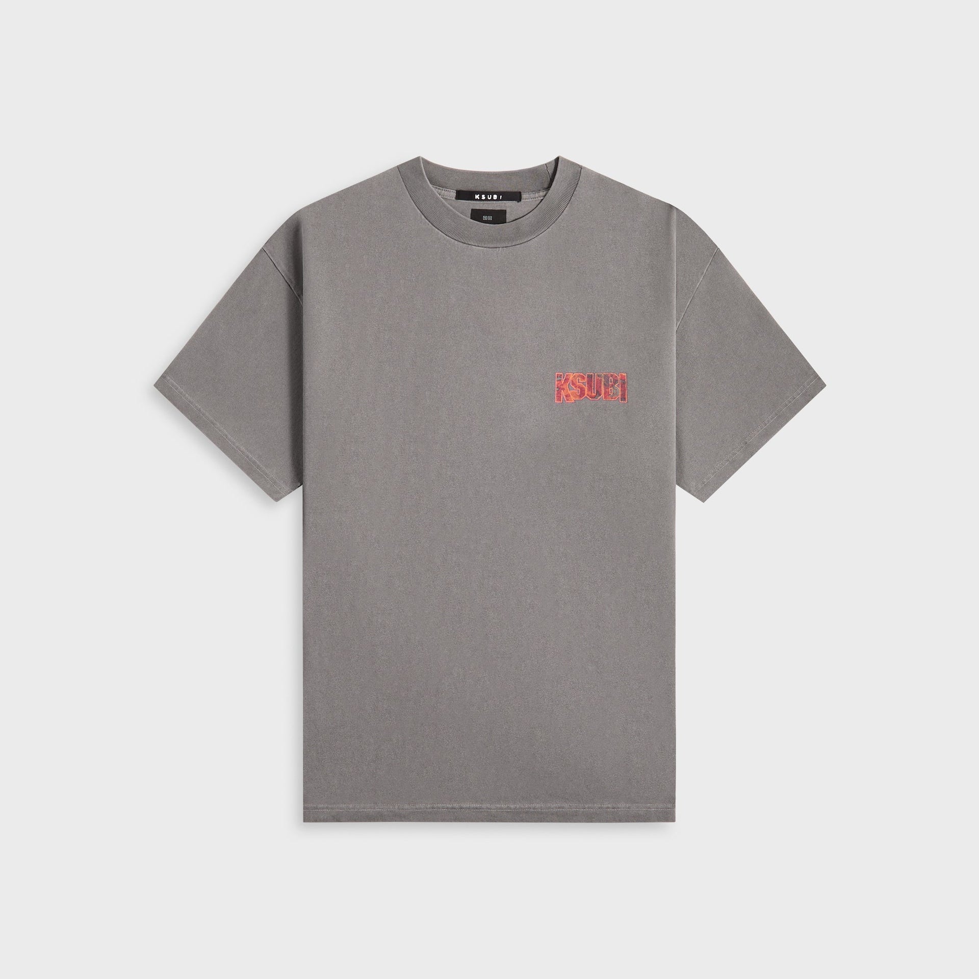 Ksubi Kickstart Ekcess Tee in Charcoal
