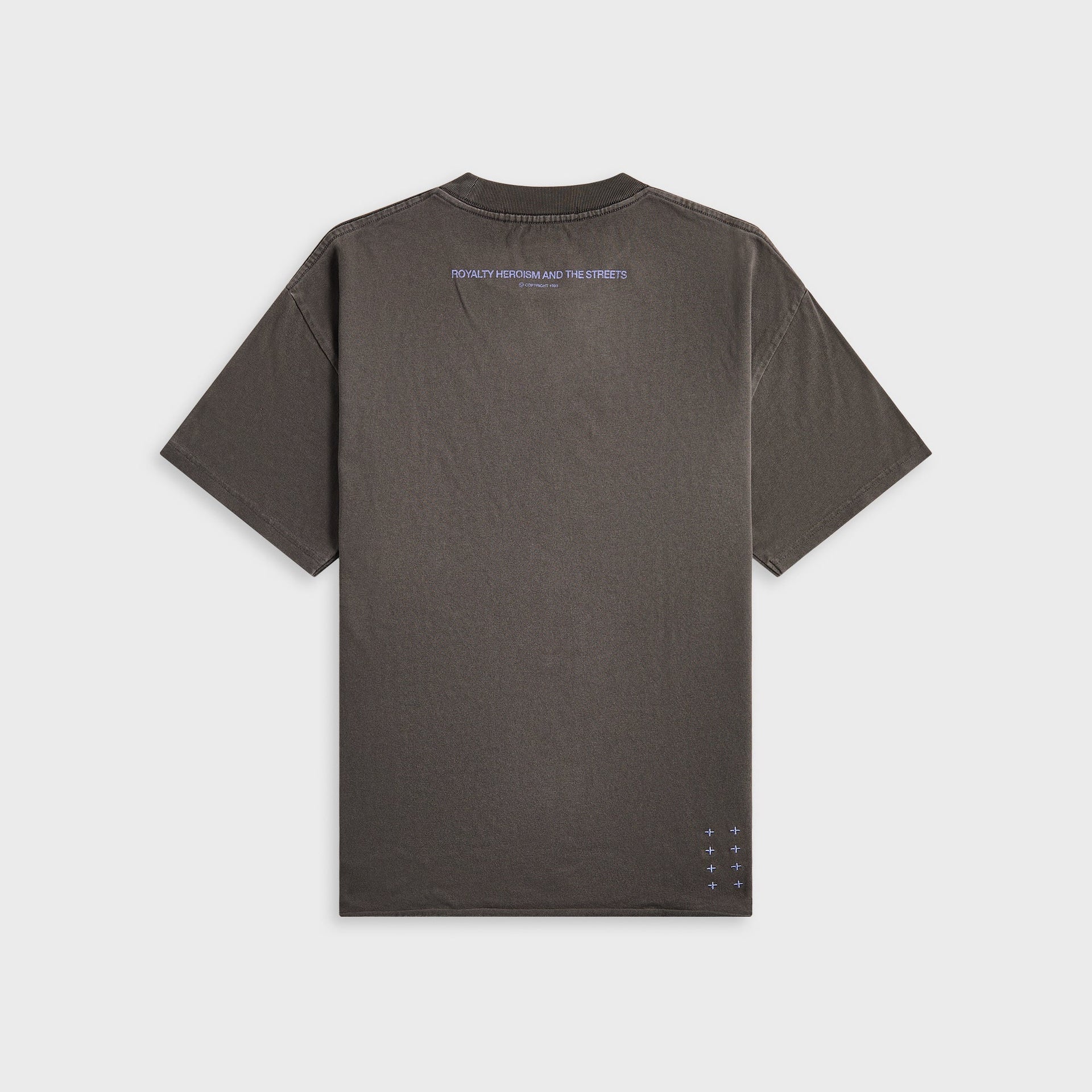 Ksubi Kingdom Ekcess Short Sleeve Tee in Faded Black
