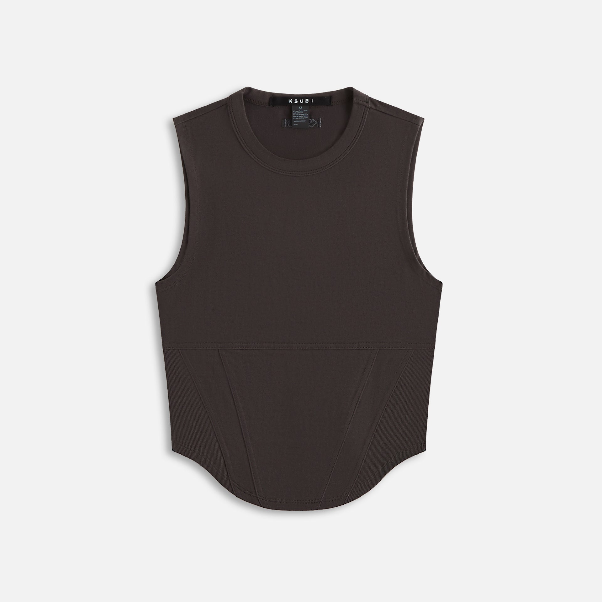 Ksubi Staged Tank - Washed Black