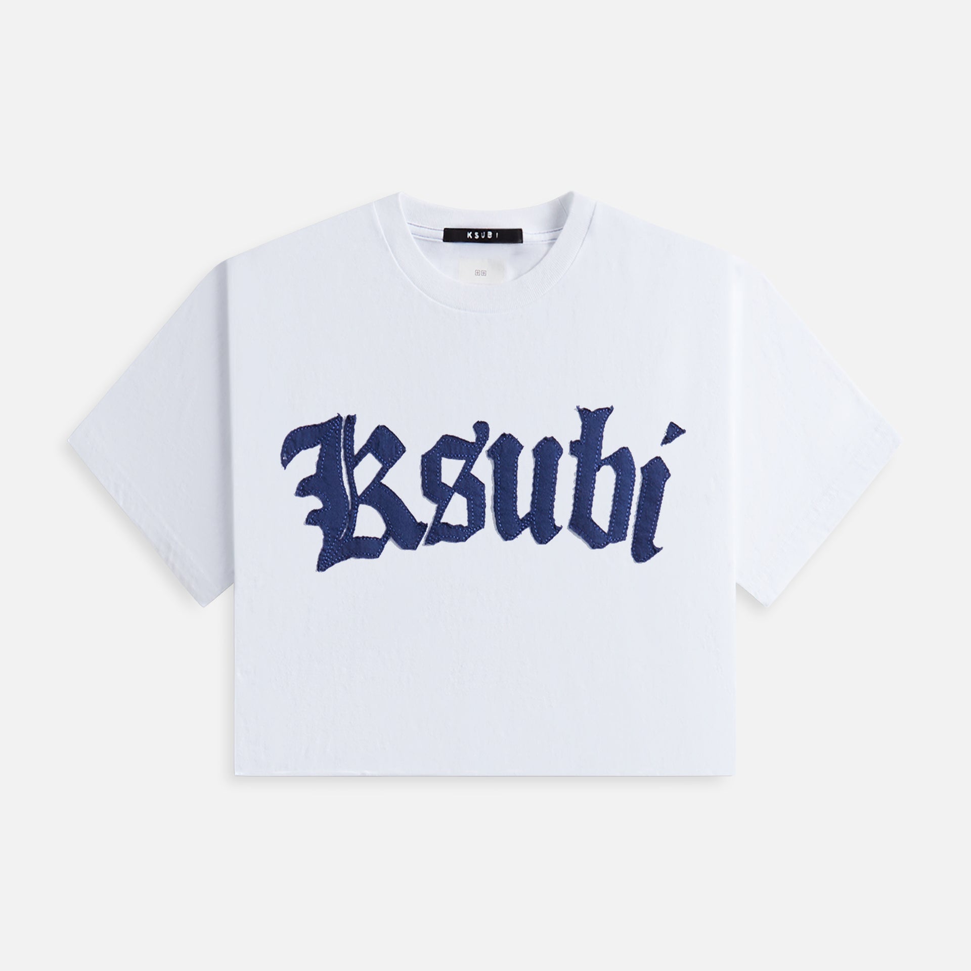 Ksubi Scribe Oh G Crop Tee - White