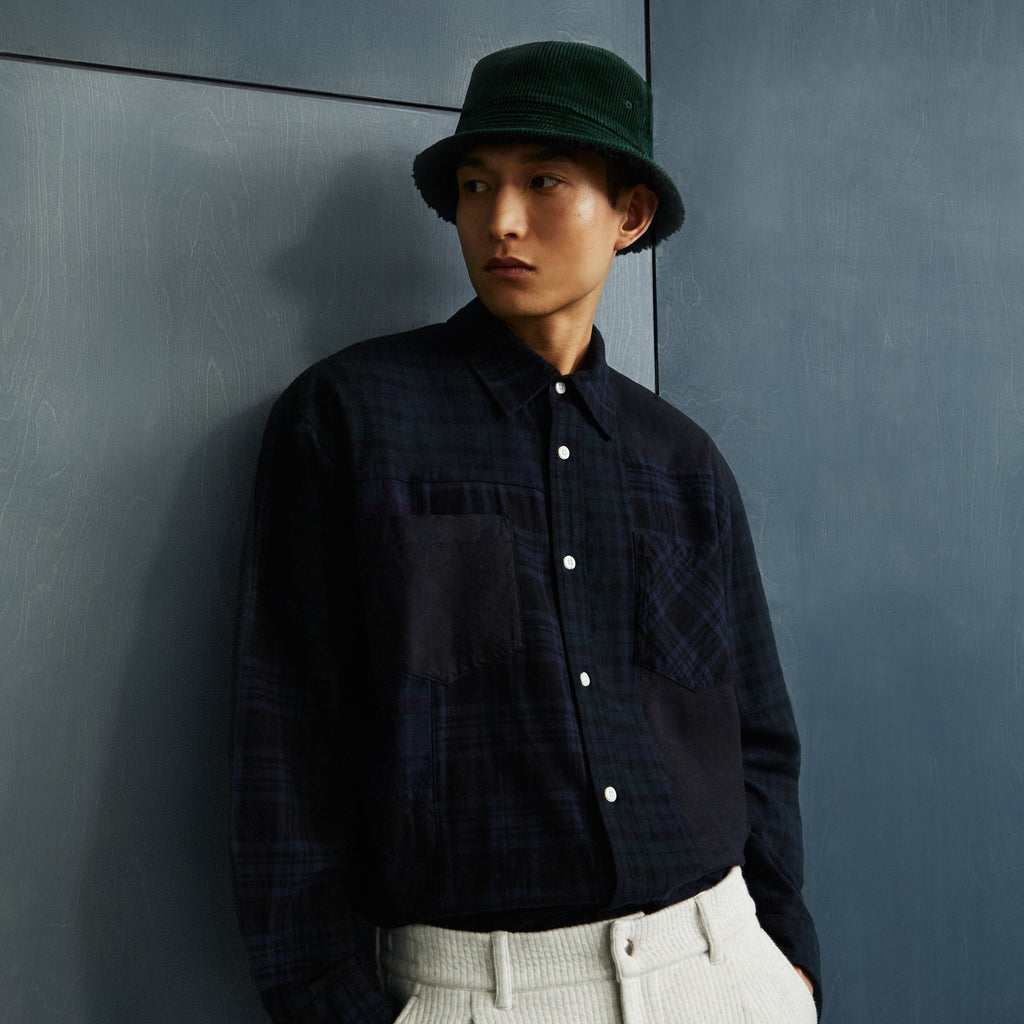 にあるの正規取扱店舗 Kith Patchwork Berkeley Buttondown Shirt ...