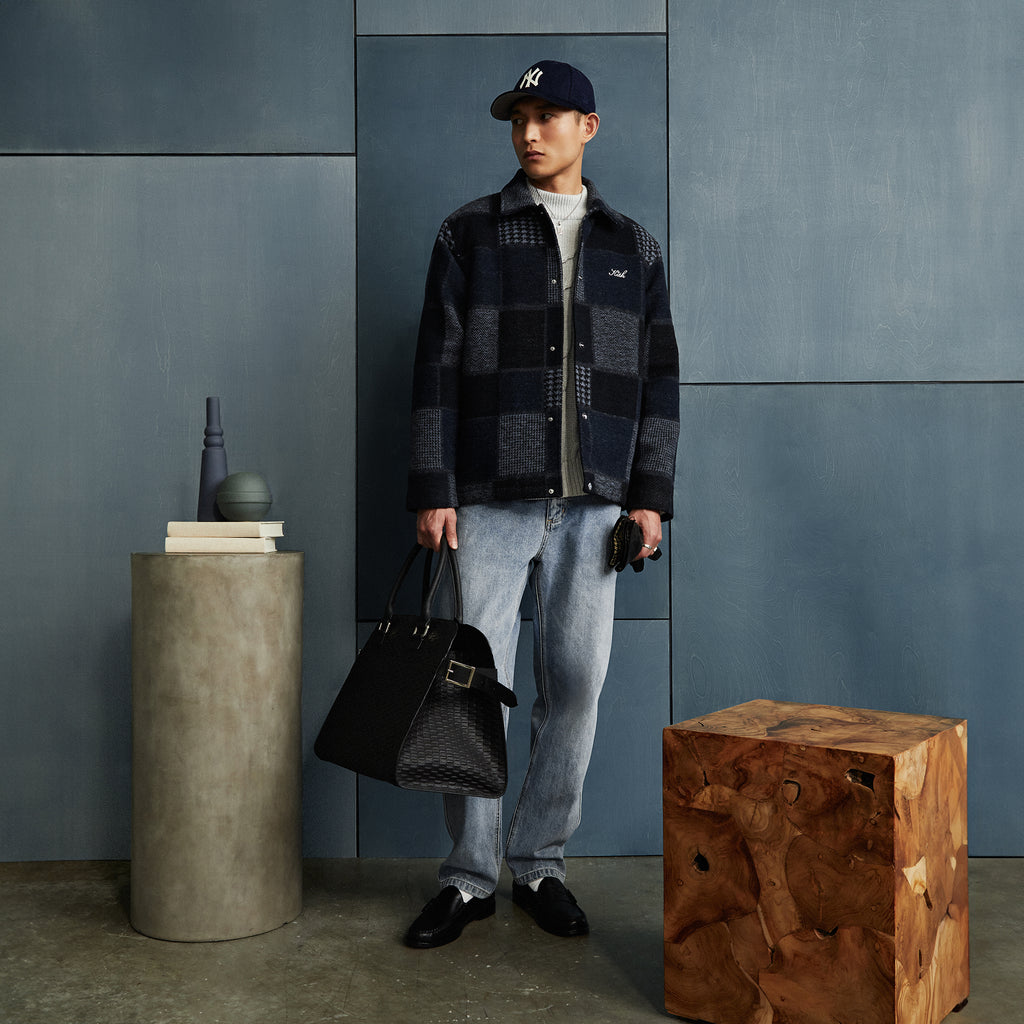 Kith Patchwork Wool Coaches Jacket - ジャケット・アウター