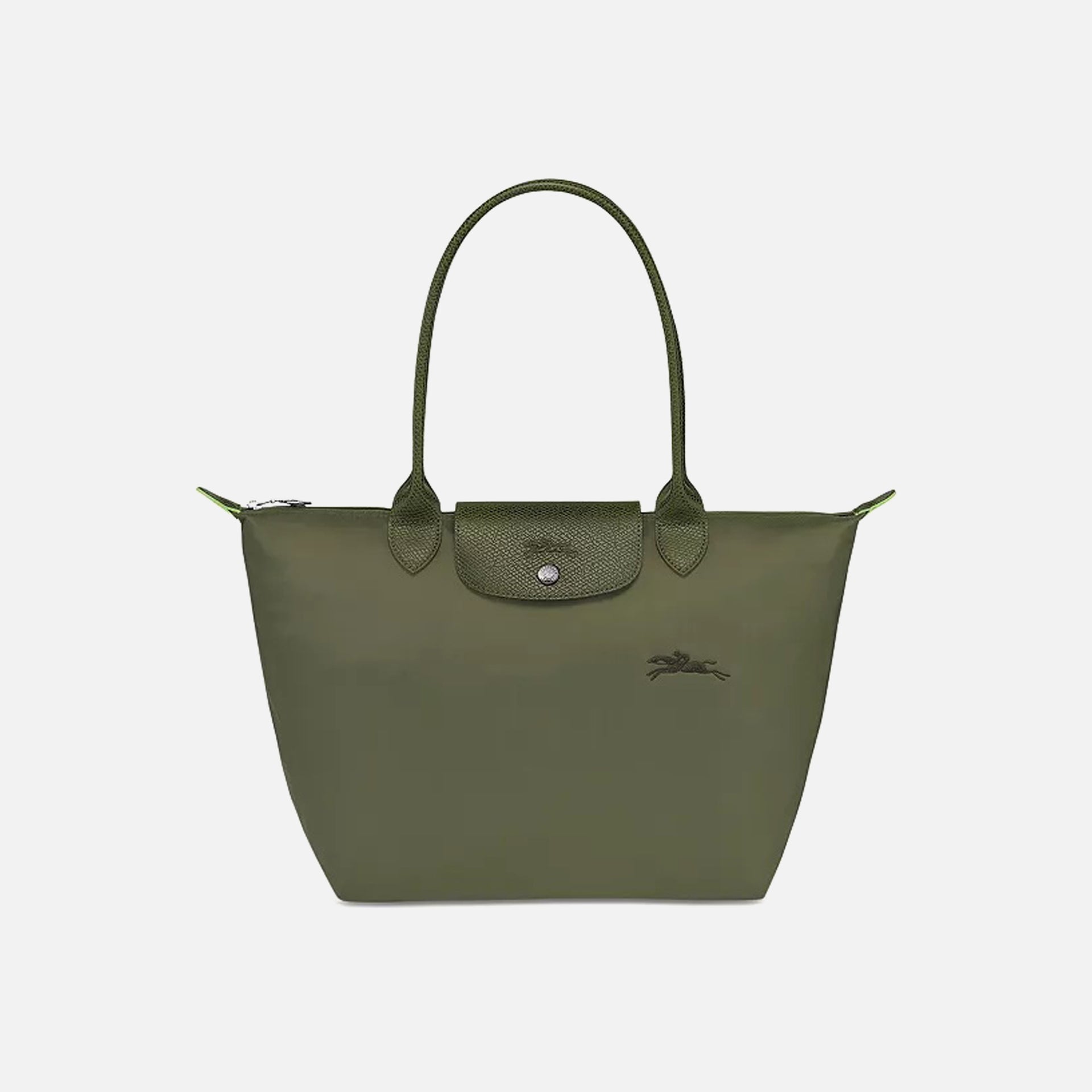 Longchamp Le Pliage Medium Shoulder Tote - Forest