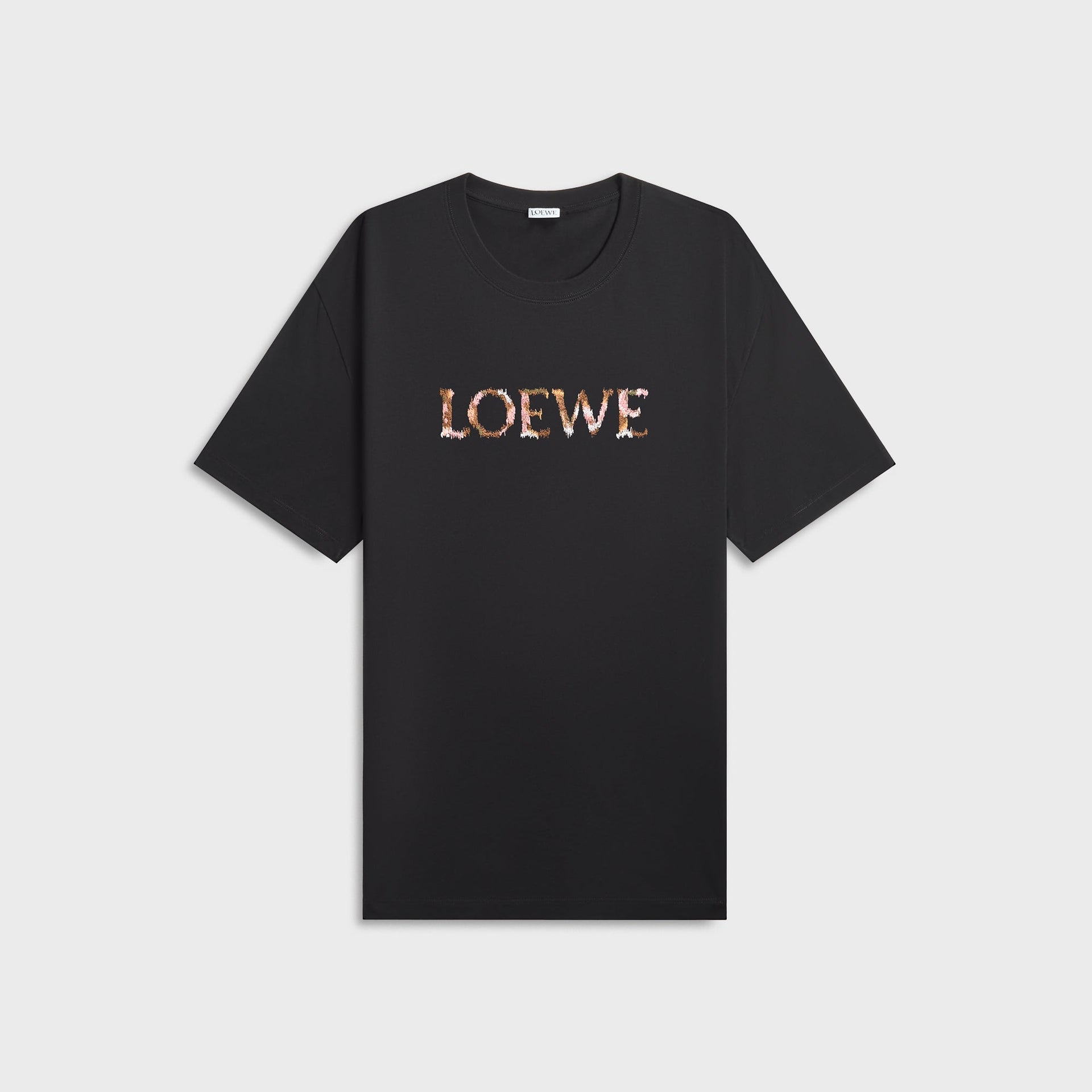 Loewe Relaxed Fit Tee in Black