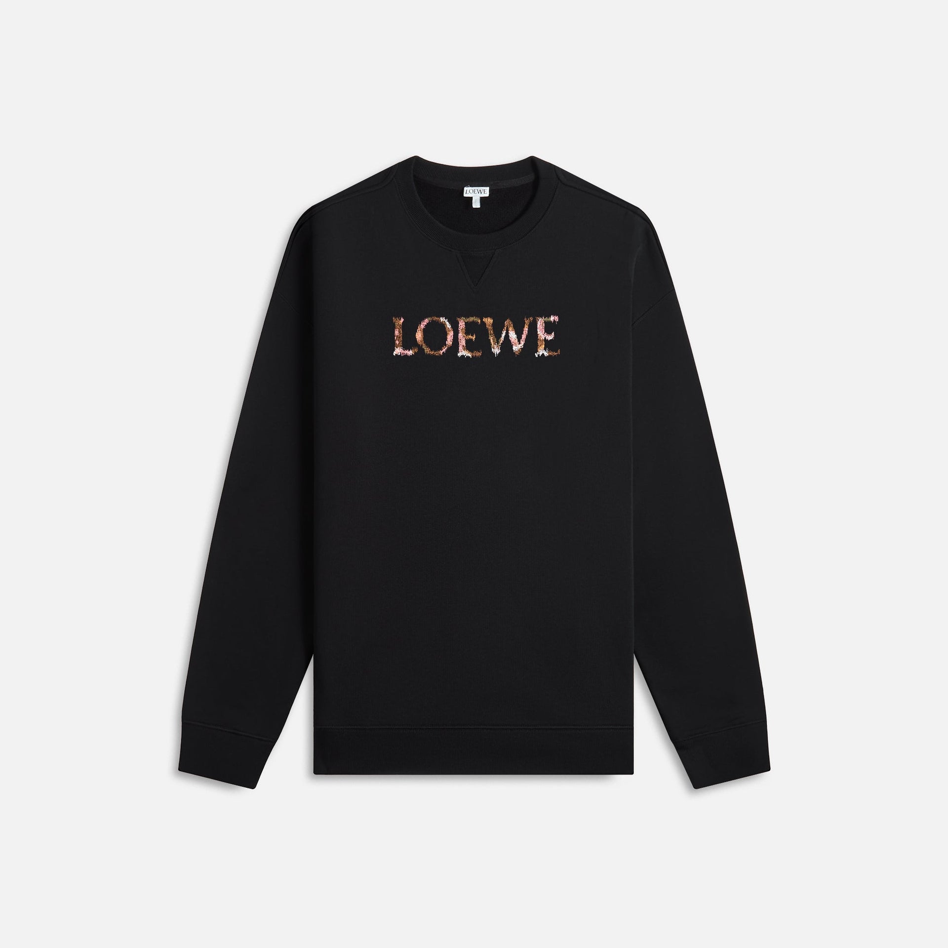 Loewe Regular Fit Sweatshirt - Black