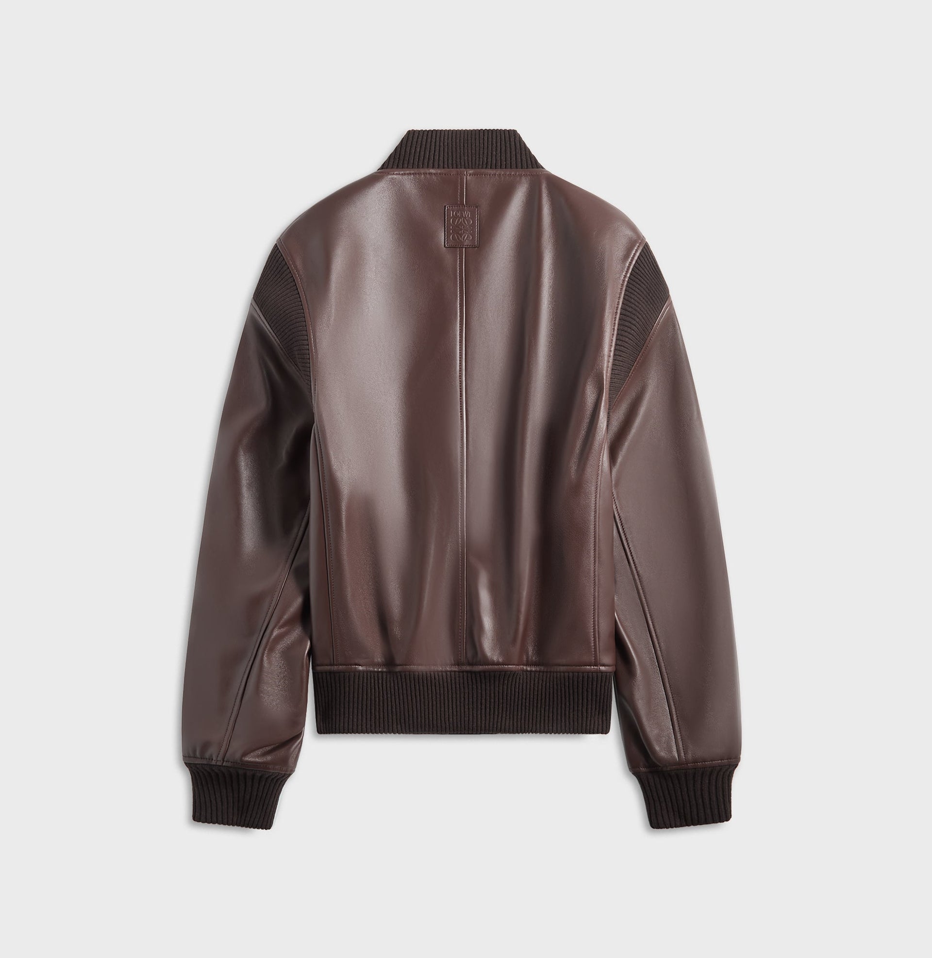 Loewe Bomber Jacket in Chocolate Brown