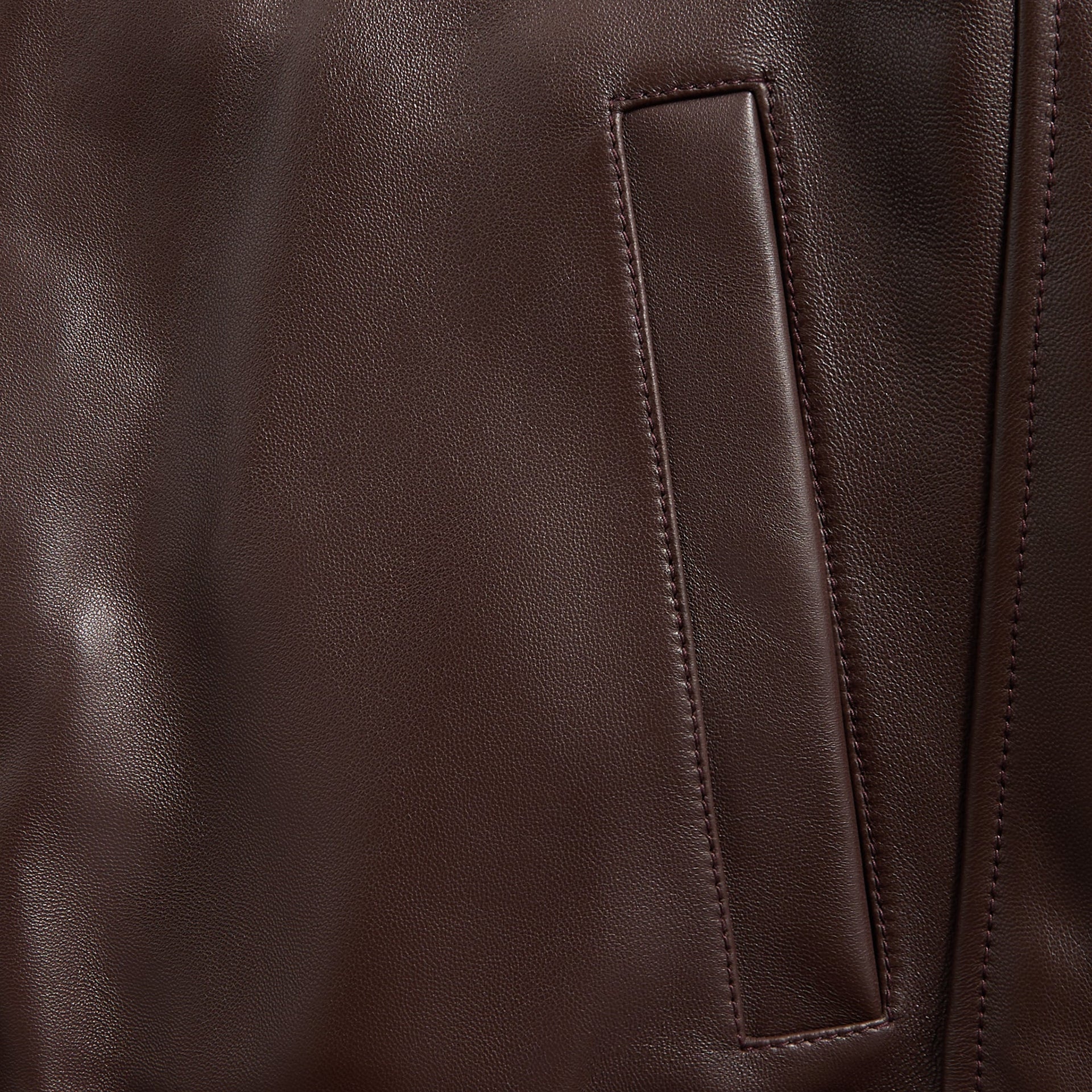 Loewe Bomber Jacket in Chocolate Brown
