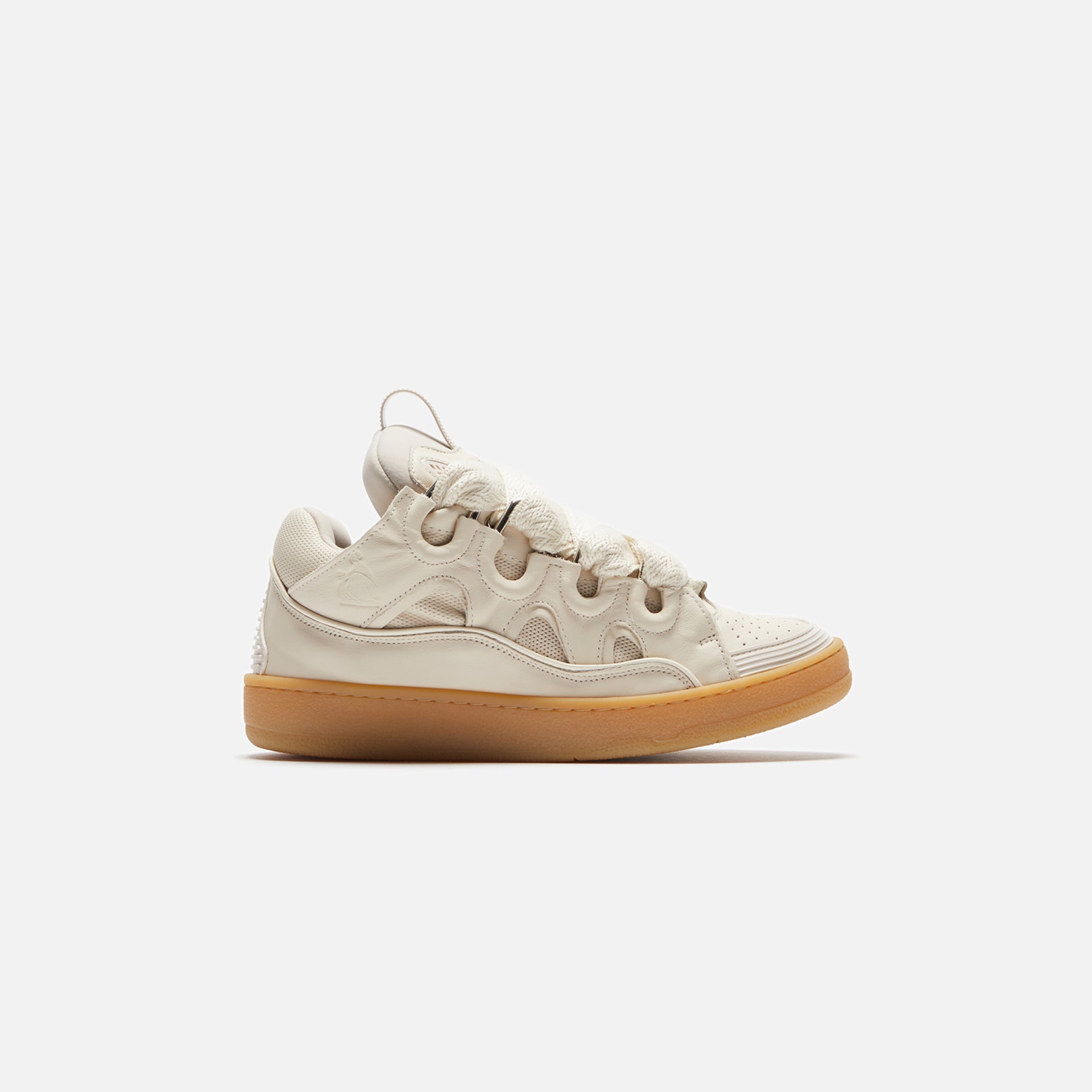 Lanvin Curb Sneakers - Chalk