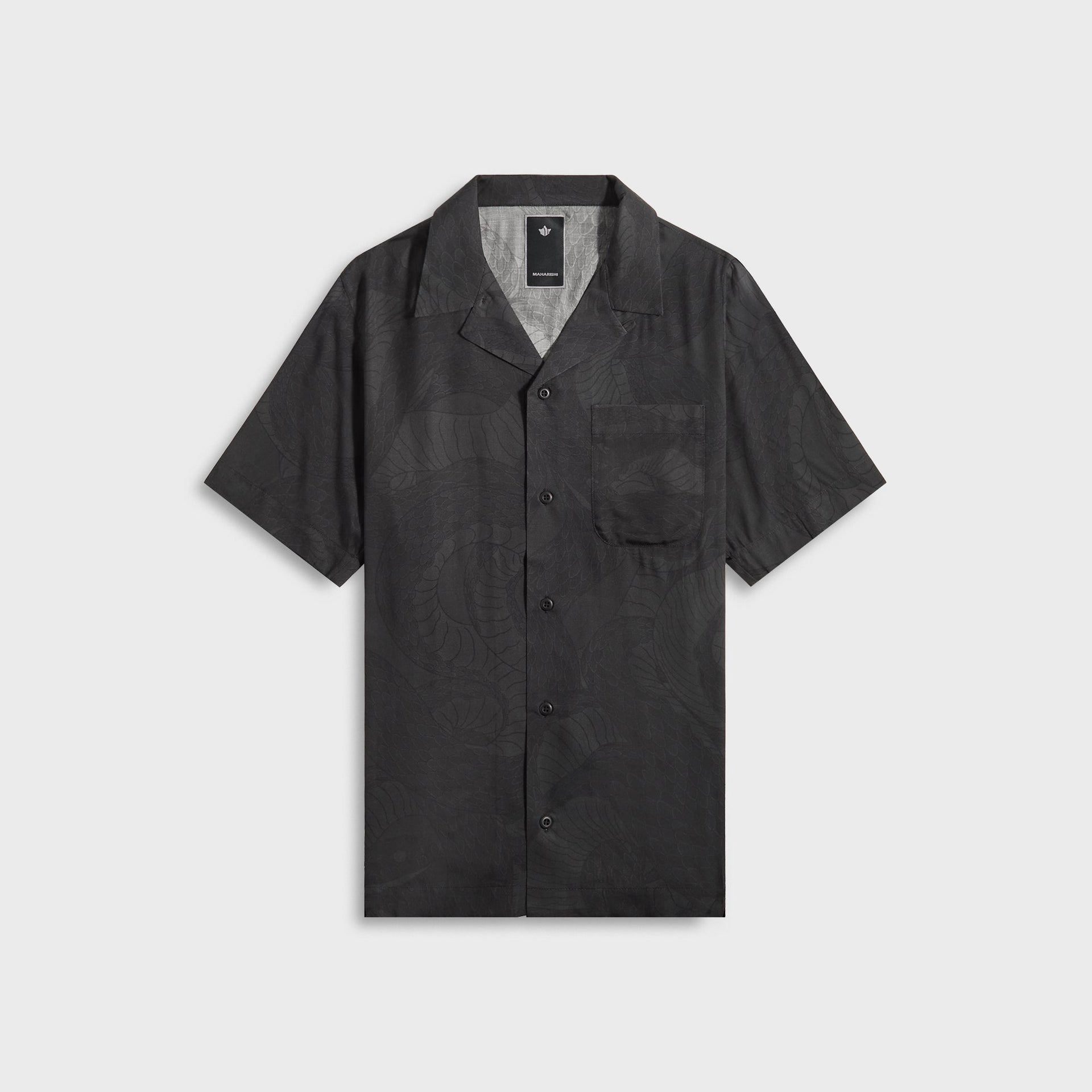 Maharishi 1480 Snakeskin Summer Shirt - Subdued Night