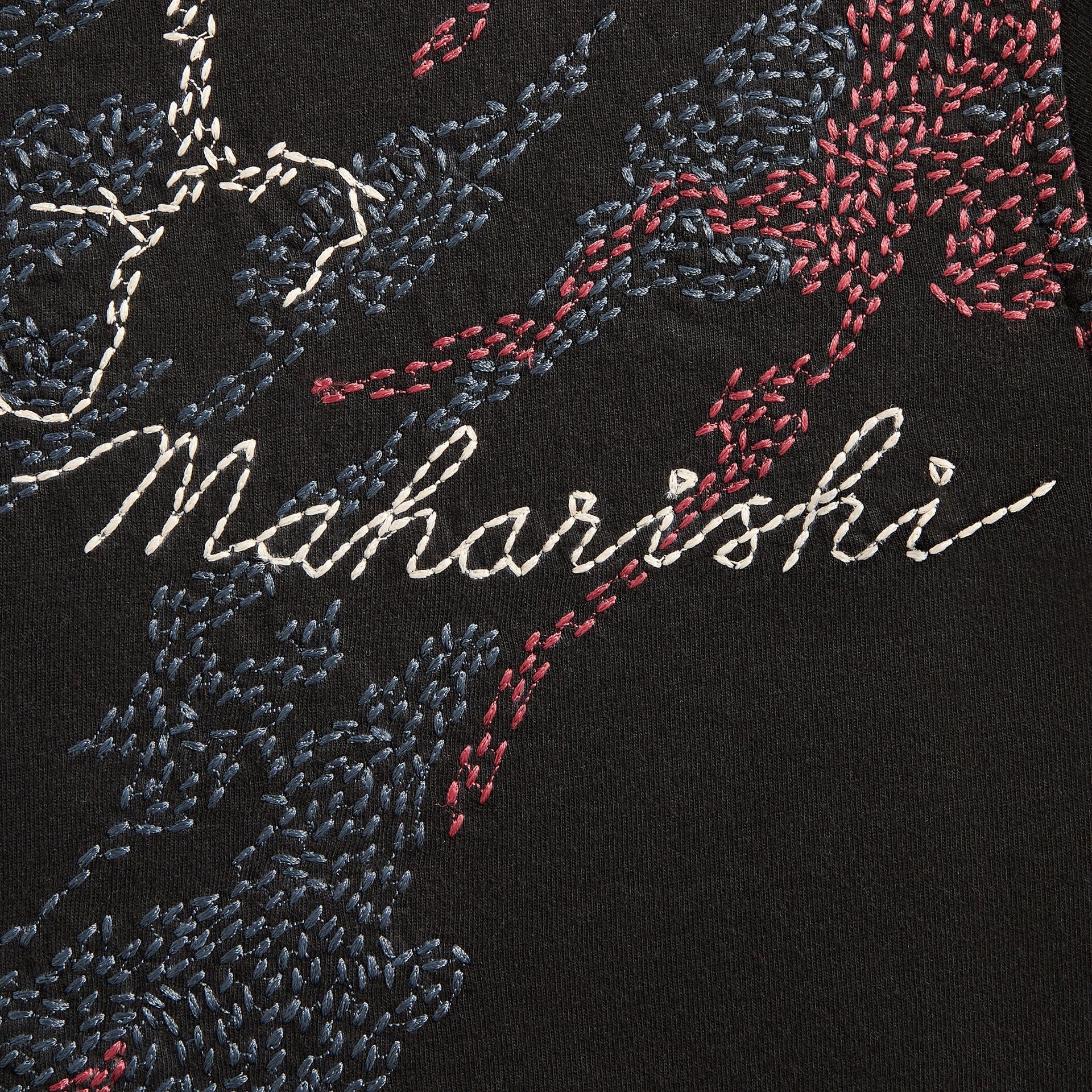 Maharishi Sashiko Bonsai Tee in Black