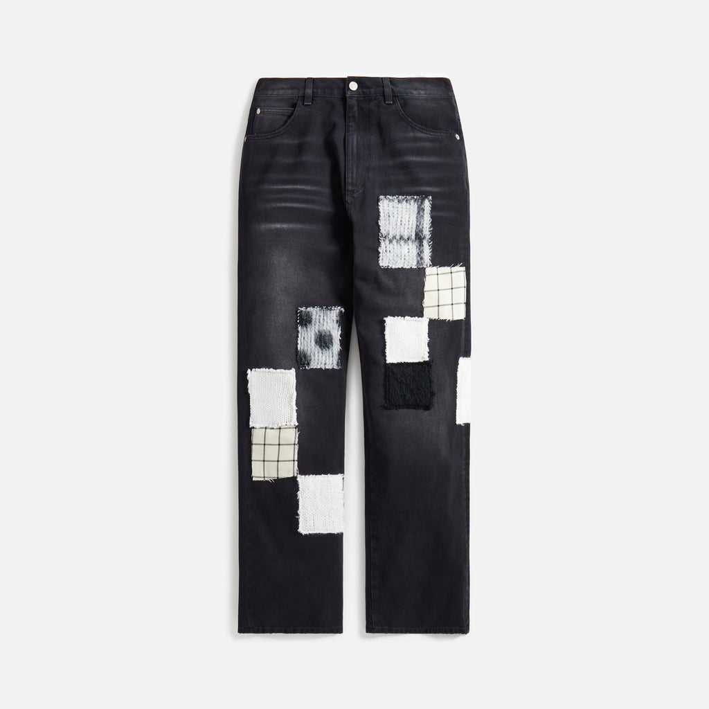 Marni Overdyed Cotton Bull Denim - Black – Kith