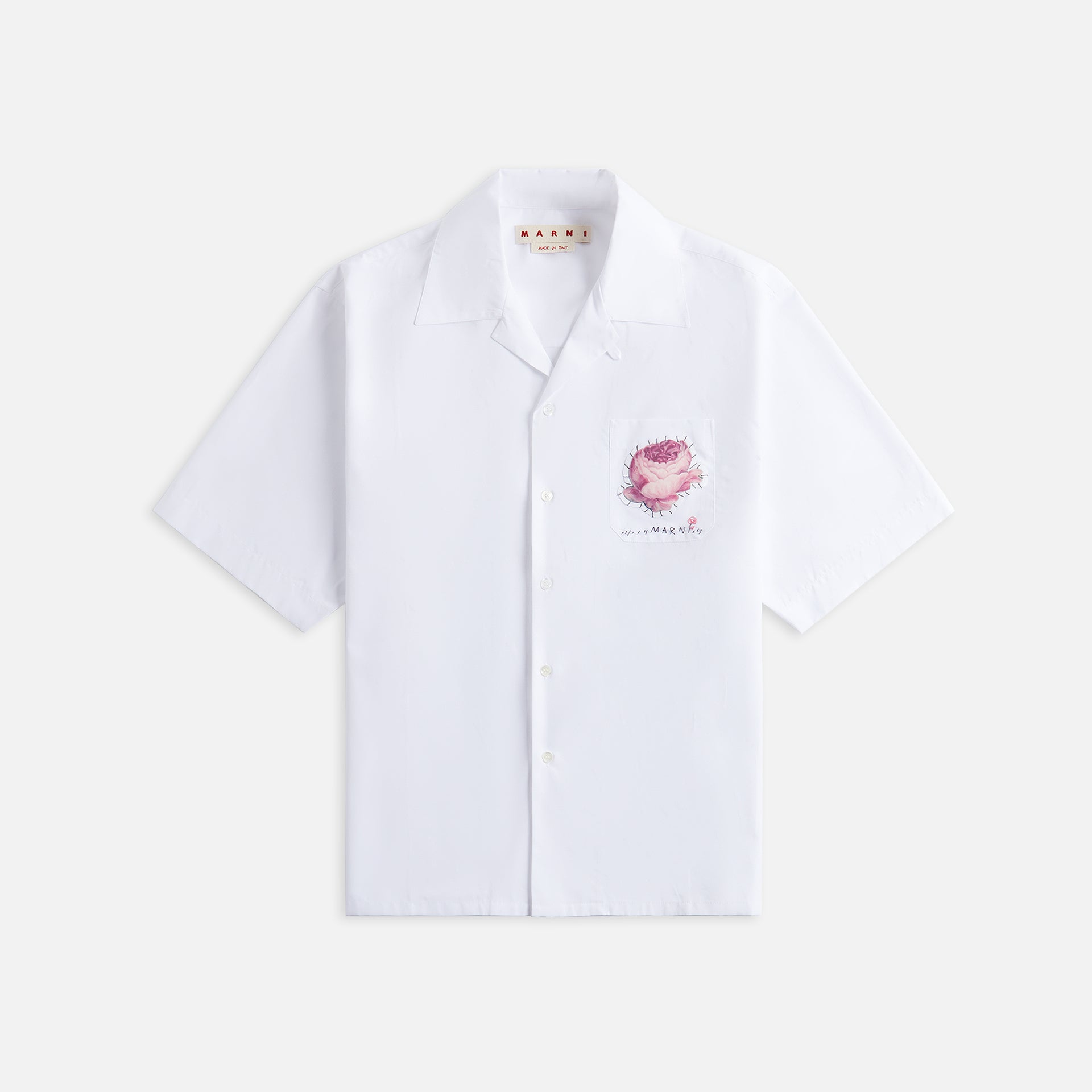 Marni Organic Poplin Shirt - Lily White
