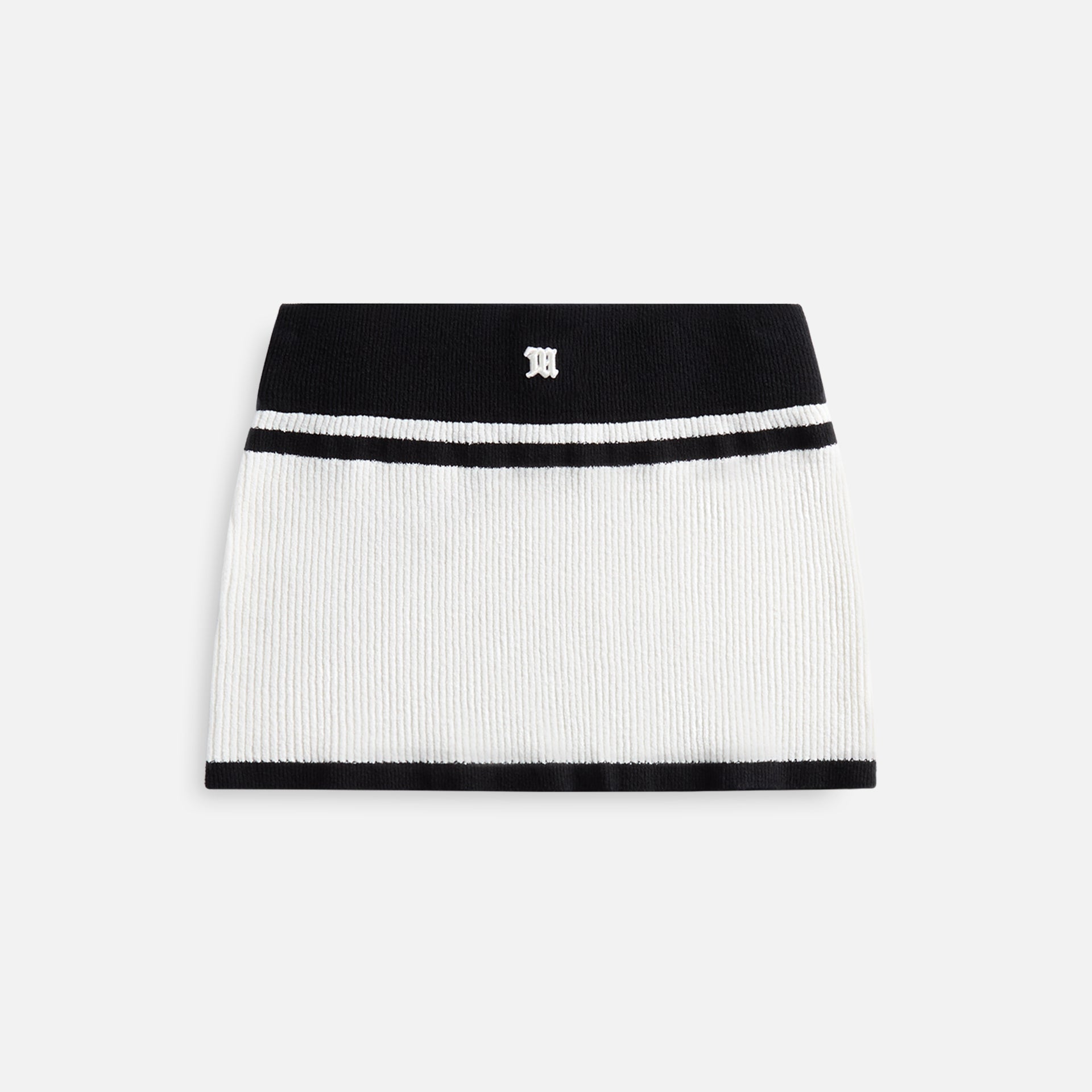 MISBHV Fluffy Cannes Mini Skirt - White