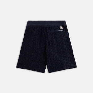 Moncler Terry Shorts - Night Blue
