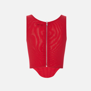 Miaou Campbell Corset - Red Rose