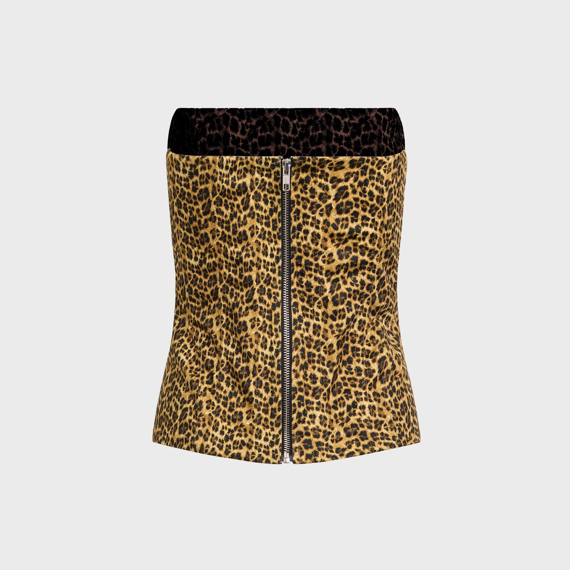 Miaou Libra Corset - Leopard
