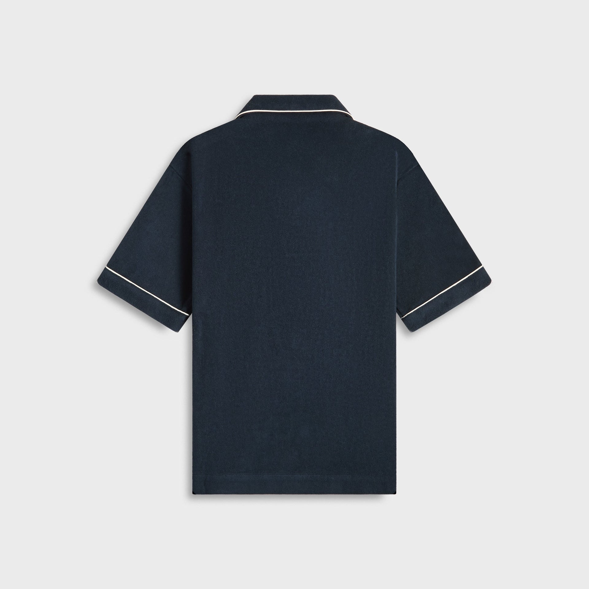 Moncler Short Sleeve Polo in Black