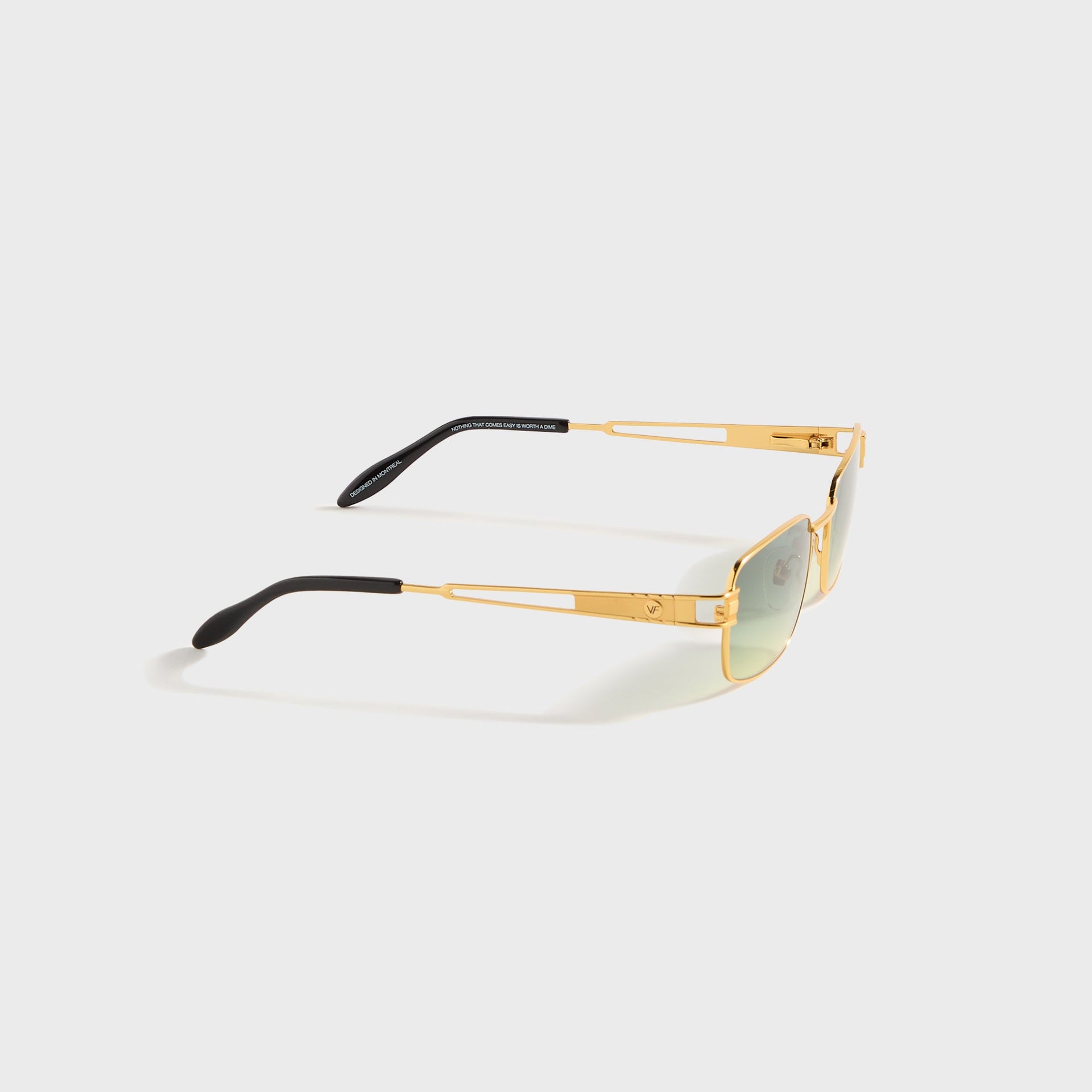 Vintage Frames Dime 24KT in Yellow Gold / Green Yellow Gradient