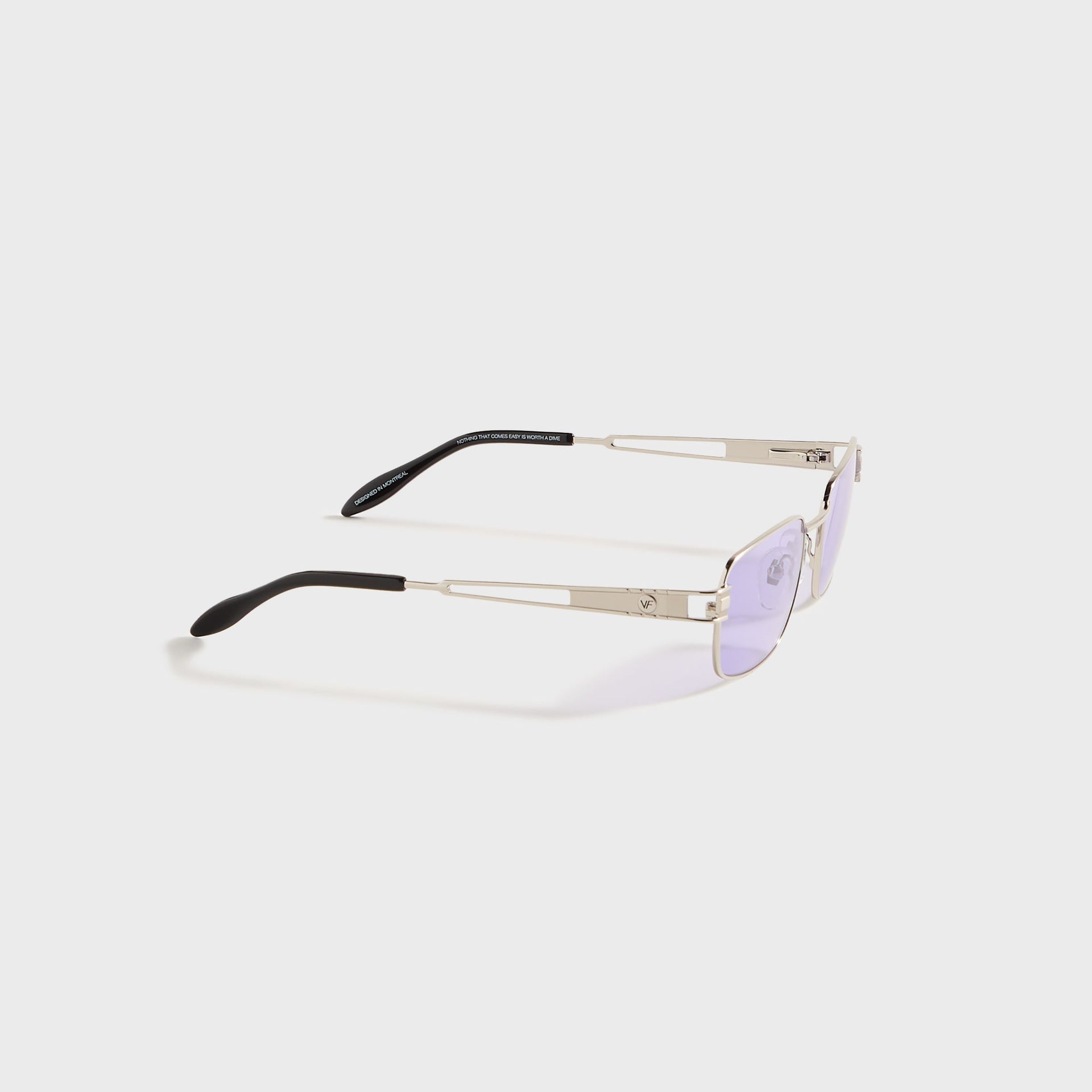 Vintage Frames Dime 24KT in White Gold / Deep Purple