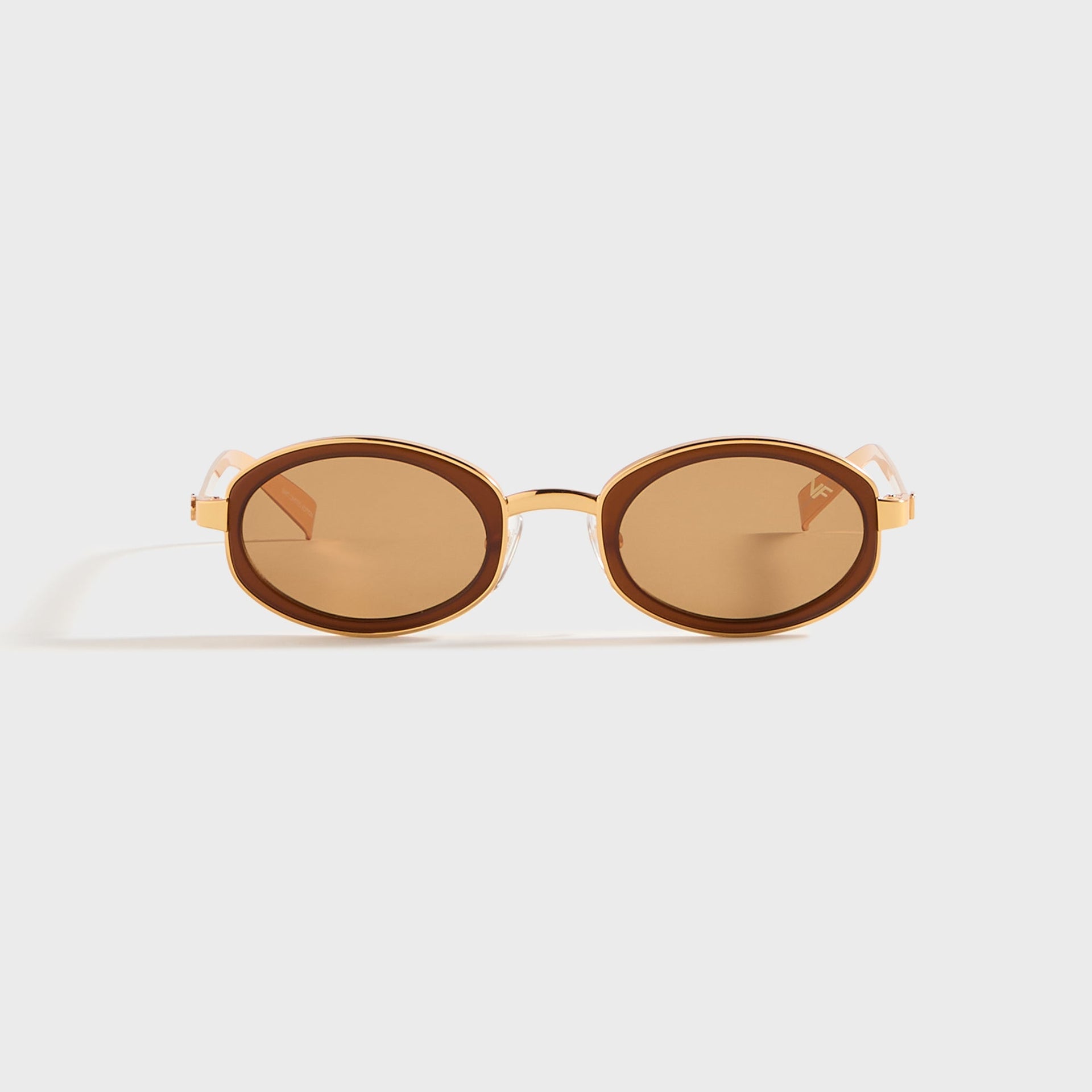 Vintage Frames Sincere 24KT in Gold / Matte Brown Espresso
