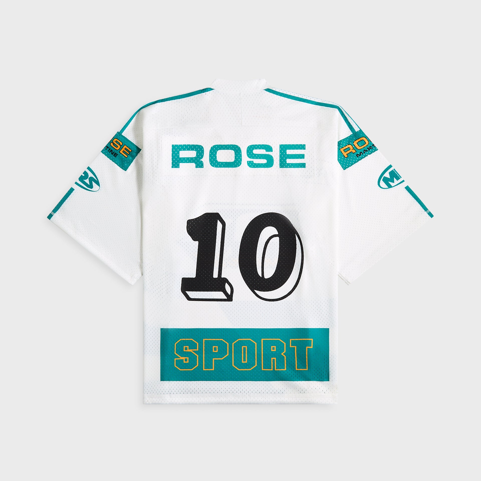 Martine Rose Oversized Football Top - White
