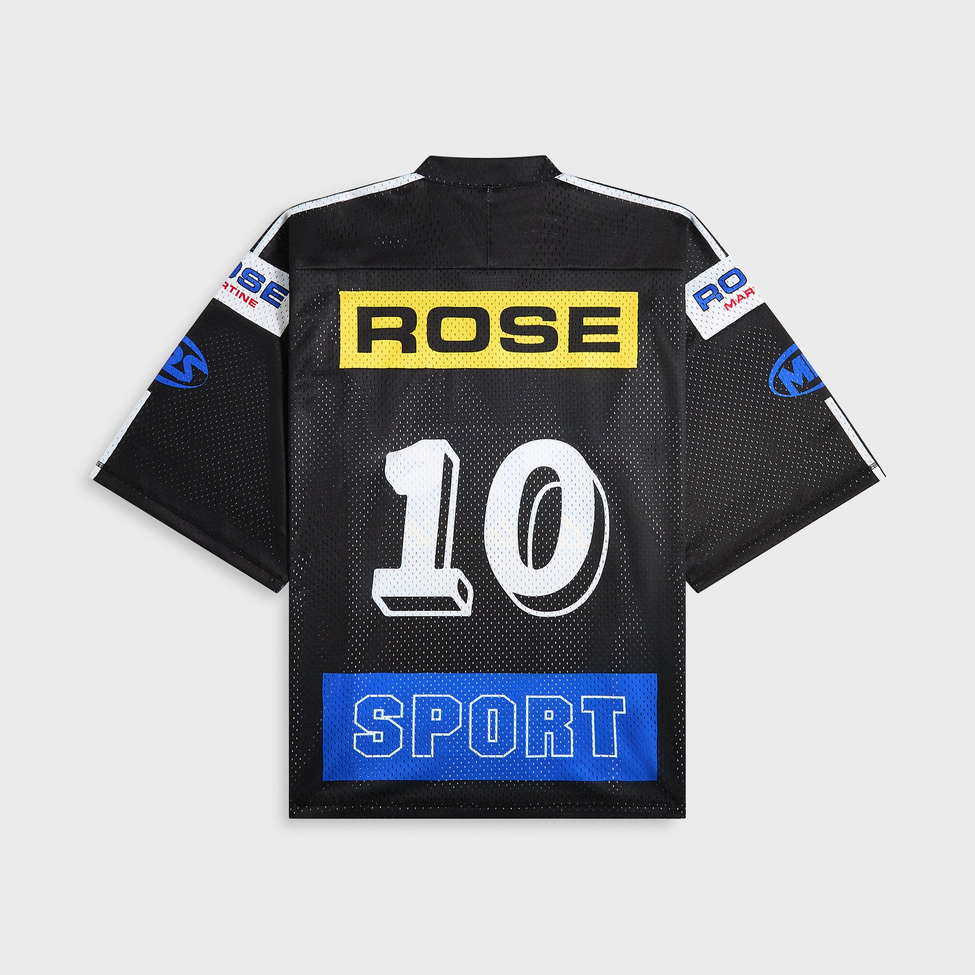 Martine Rose Oversized Football Top - Black