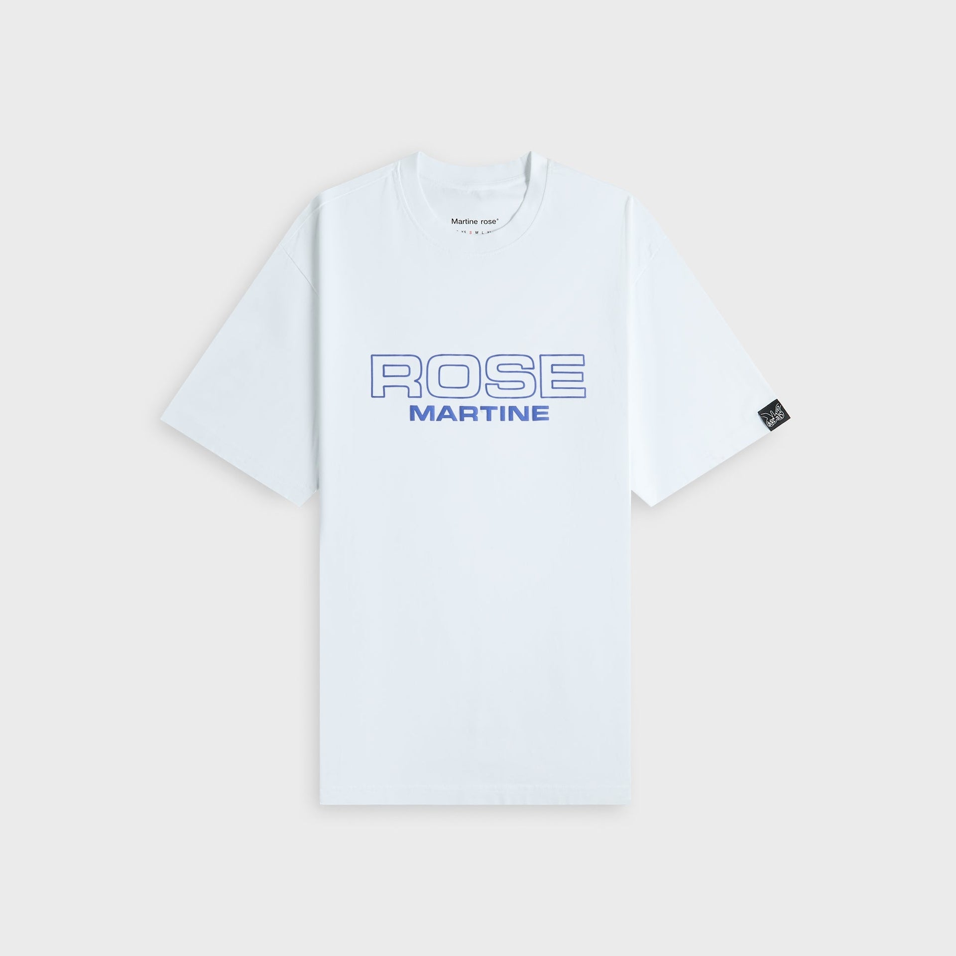 Martine Rose Classic Tee - White Rose Martine