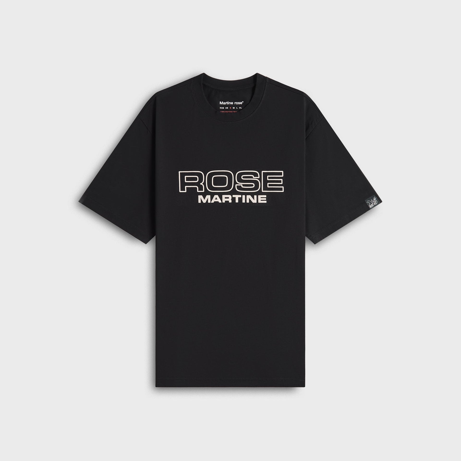 Martine Rose Classic Tee - Black Rose Martine
