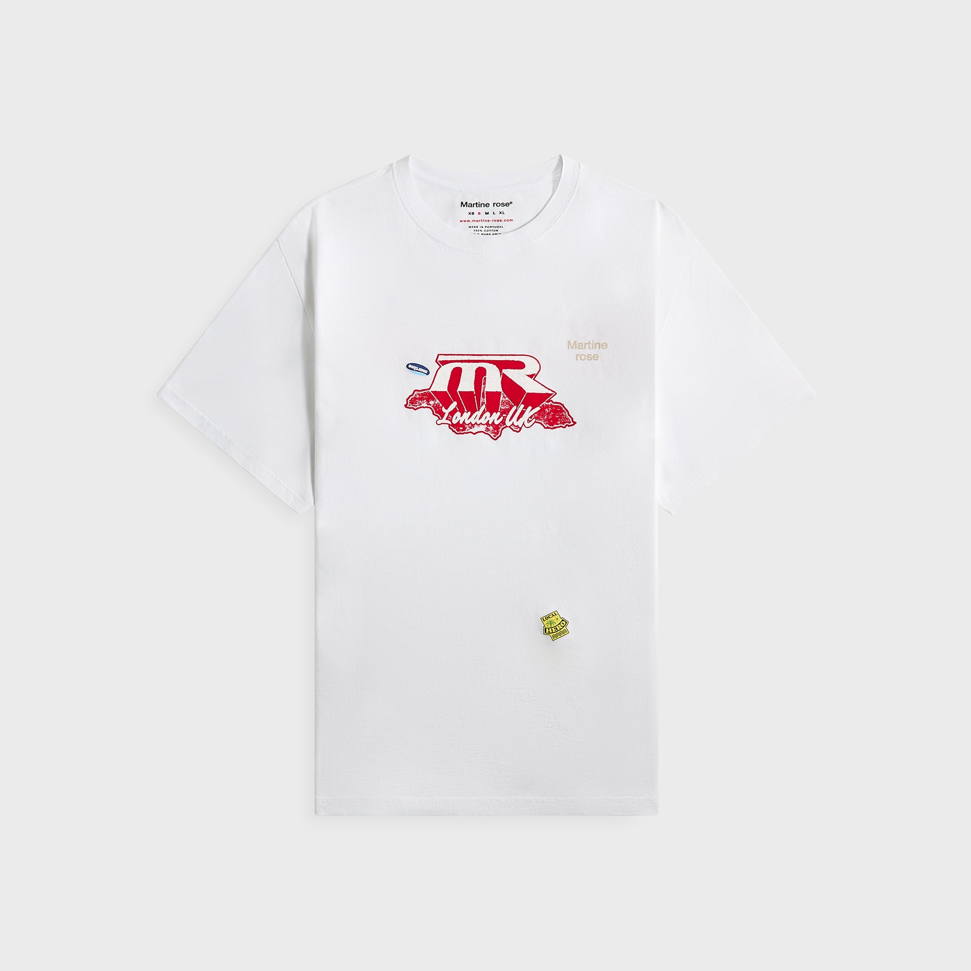 Martine Rose Classic Tee - White Mr Jamaica