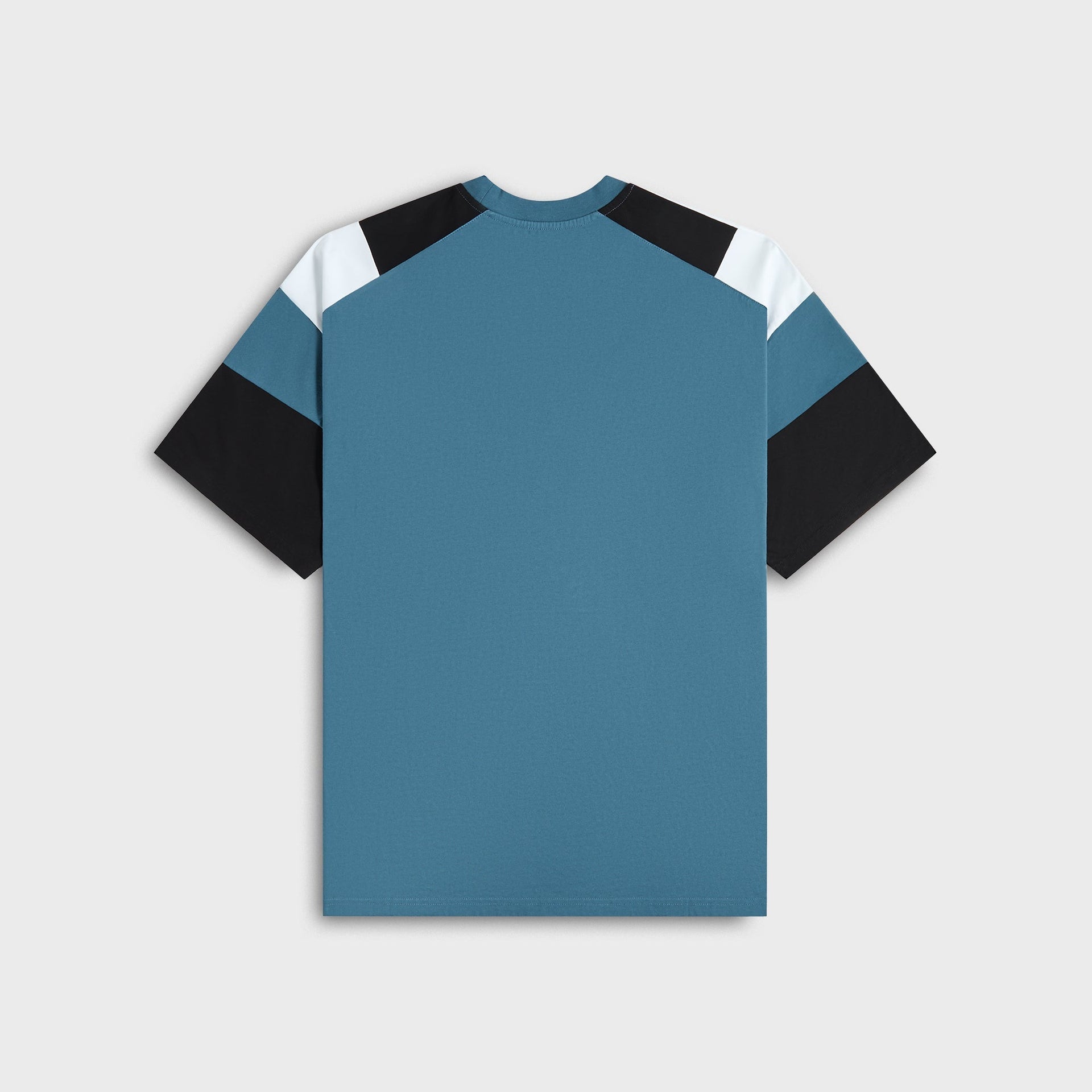Martine Rose Oversized Paneled Tee - Blue Agean Rose