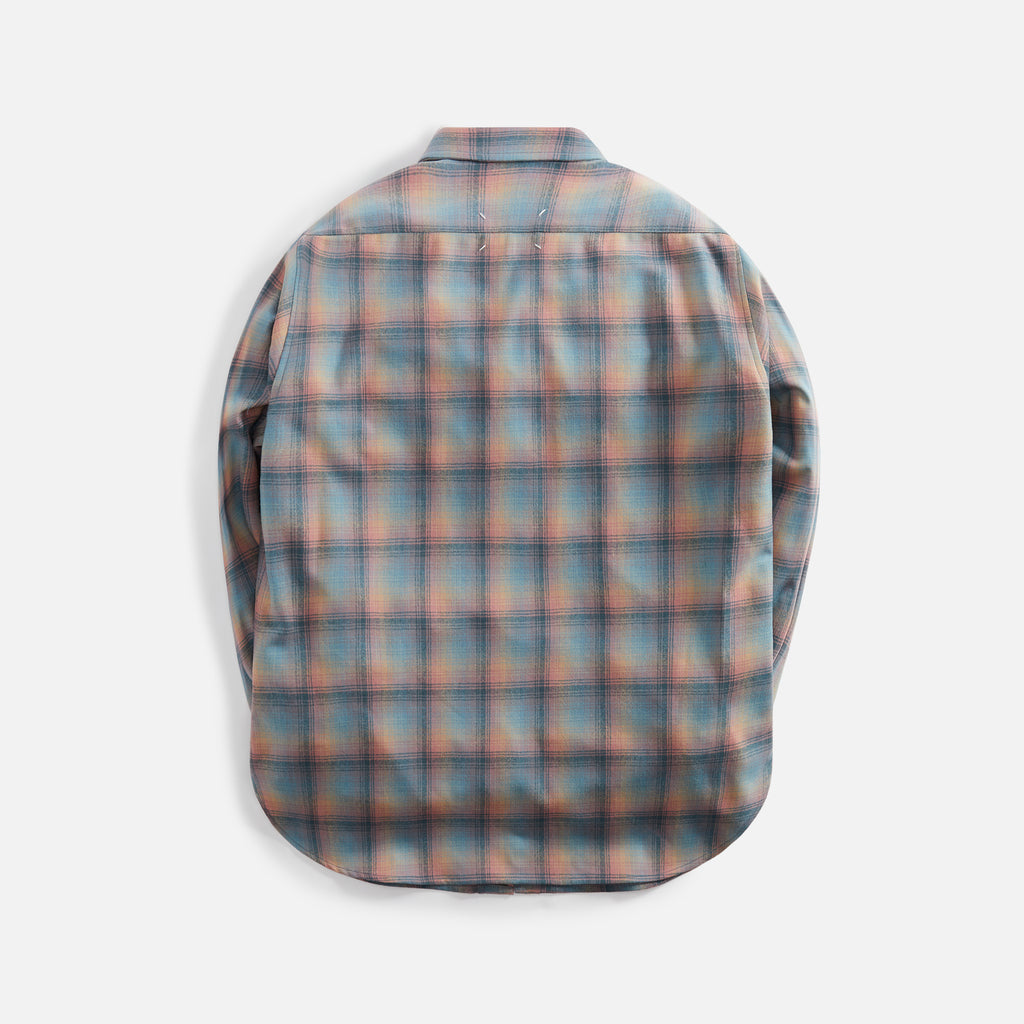 Margiela x Pendleton Check Wool Shirt - Pink – Kith