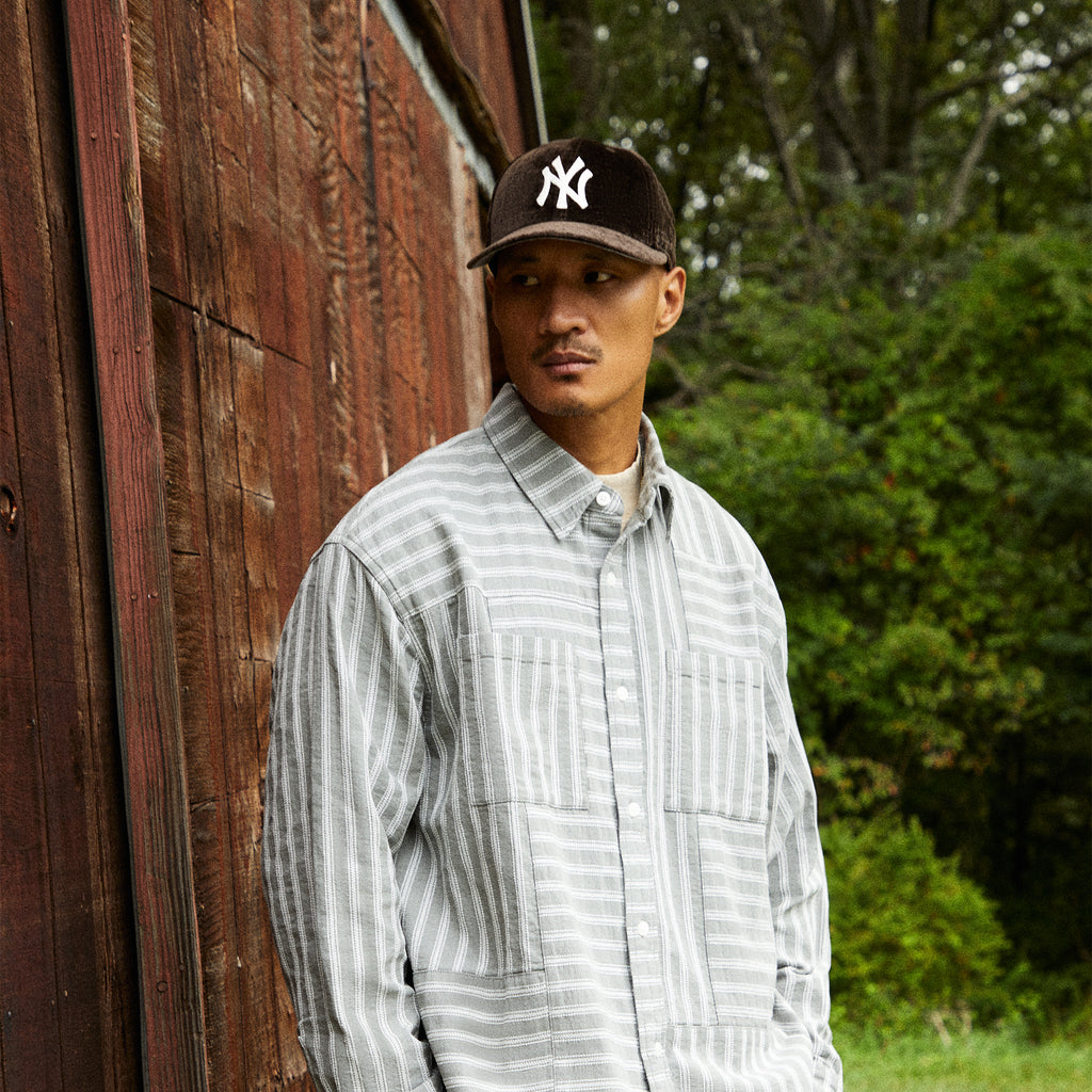 Kith & New Era for The New York Yankees Chenille Chainstitch 59FIFTY Low Profile - Kindling 7 3/4