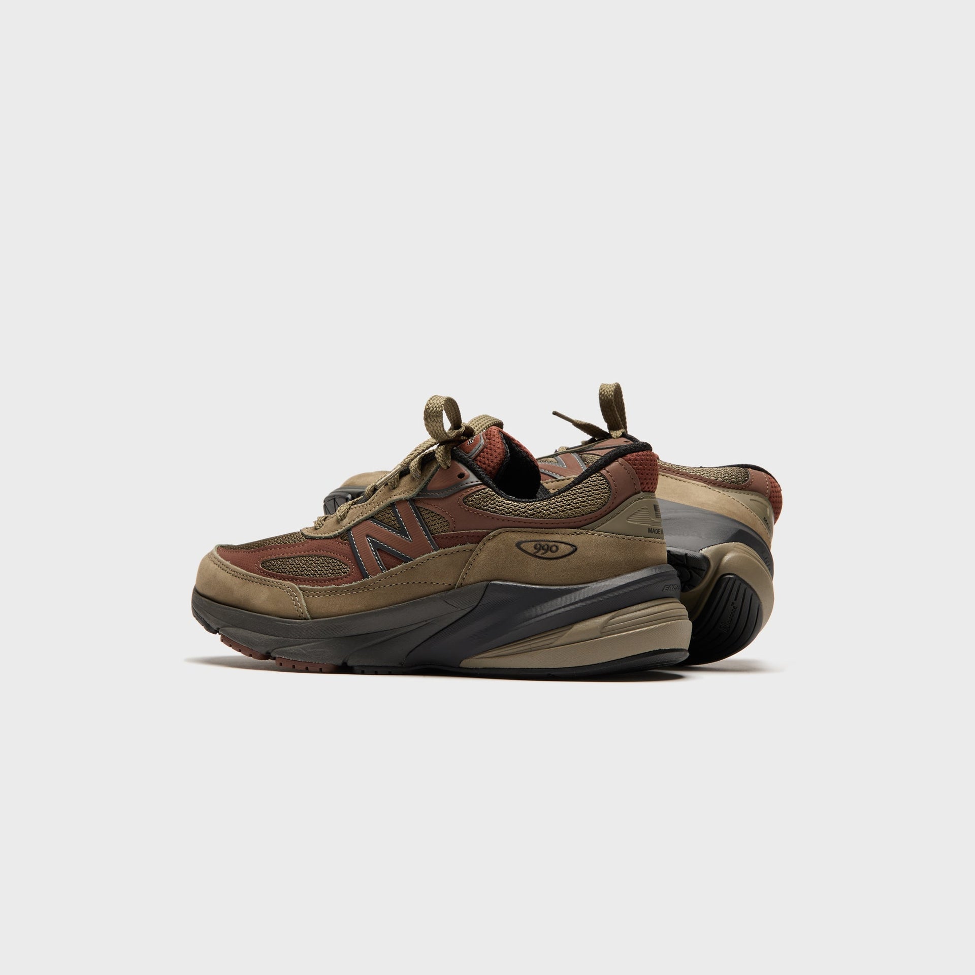 New Balance Made in USA 990v6 - Dark Camo / Rich Oak