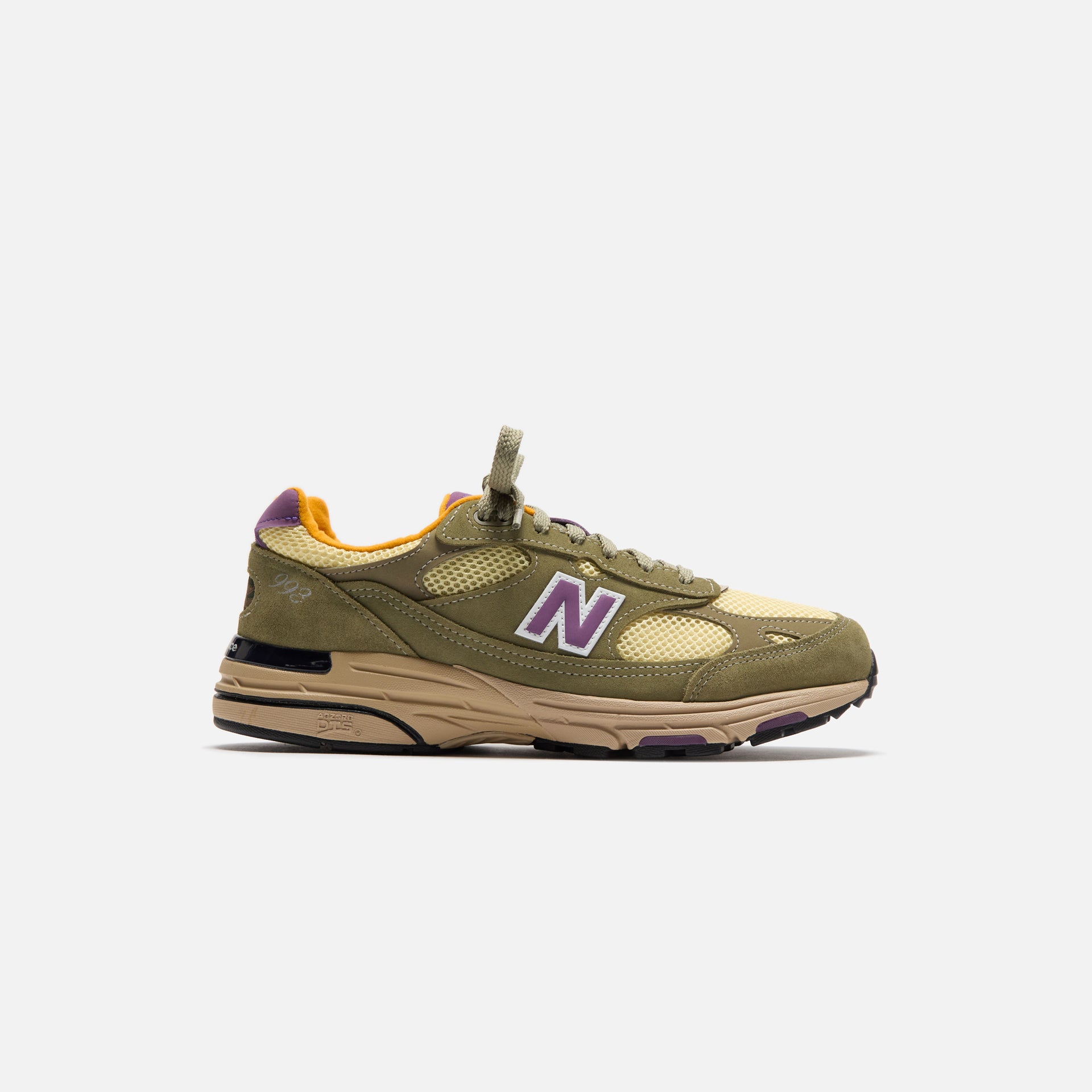 (RTV) New Balance Made in USA 993 - Olive Leaf / Maize