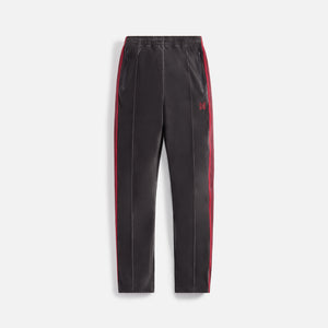Needles Mean Track Pant - Velour Charcoal
