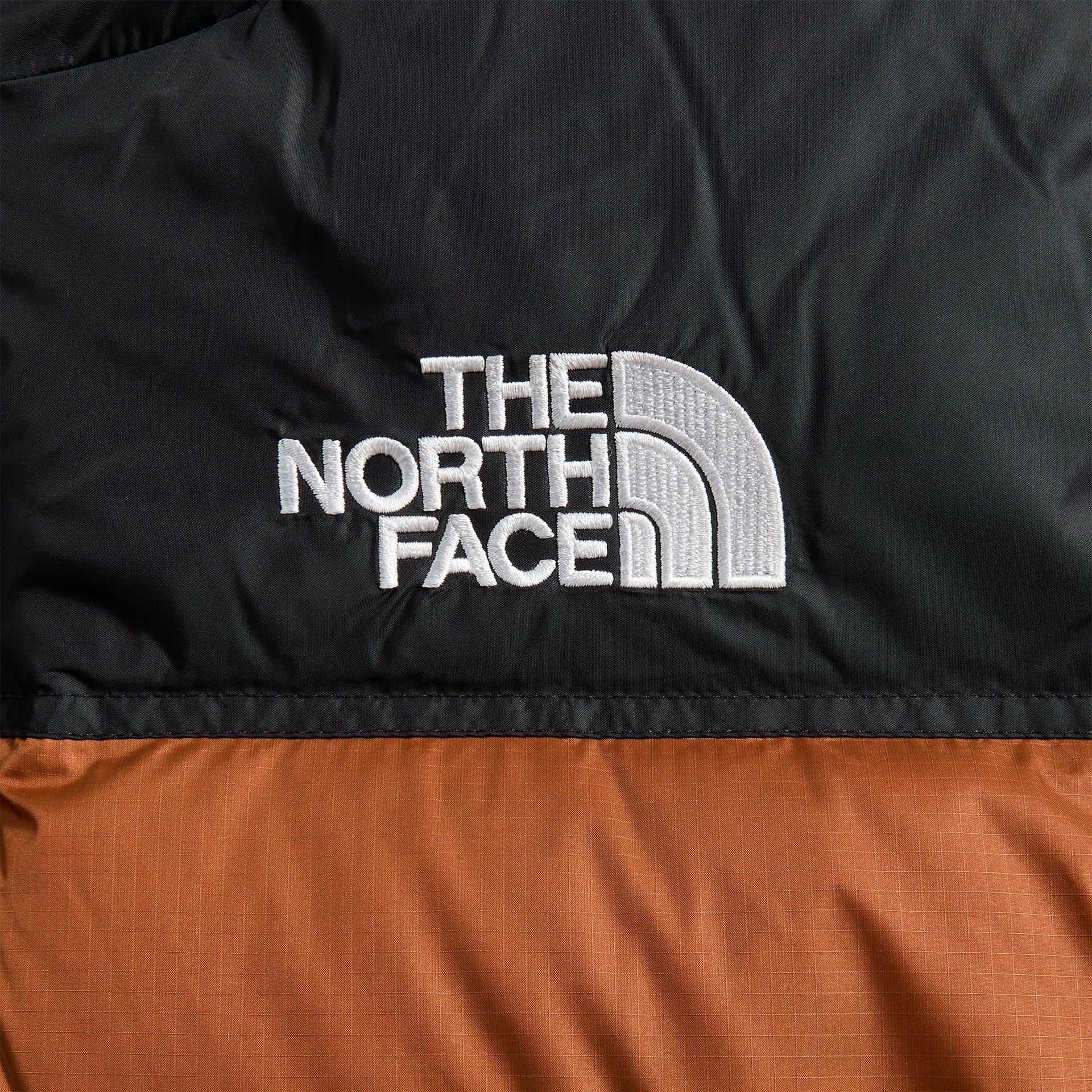 The North Face 1996 Retro Nuptse Jacket - Burnt Umber / TNF Black