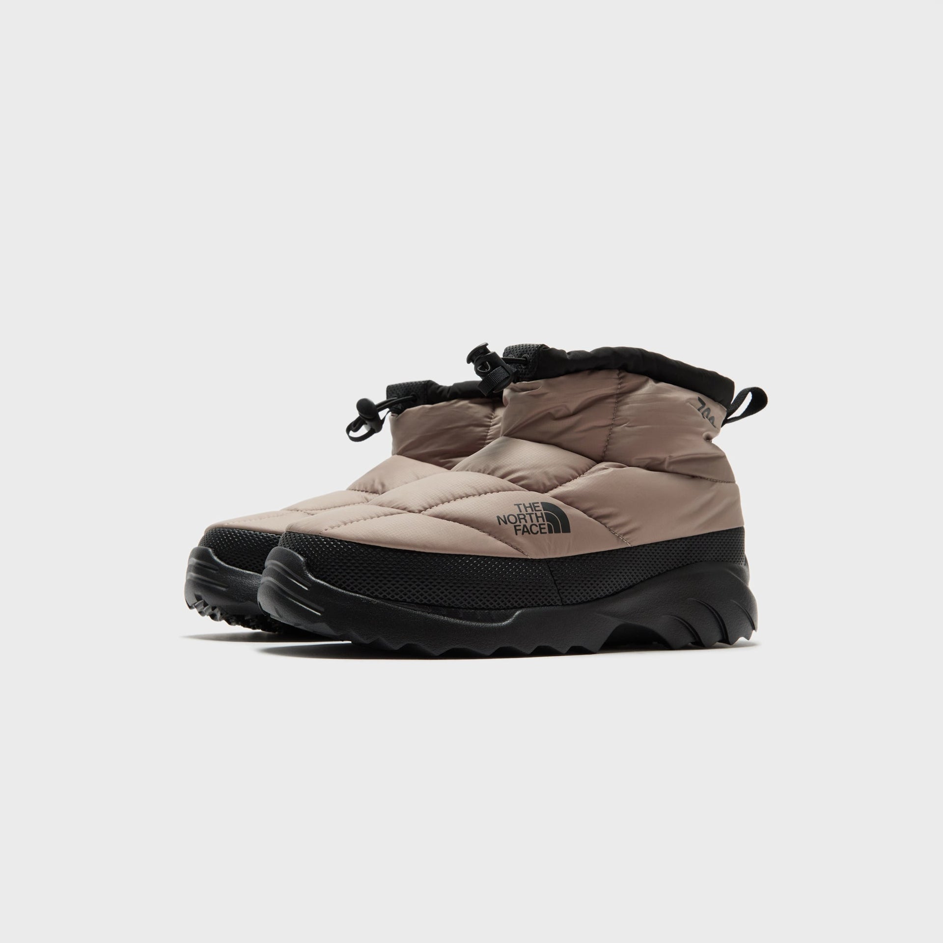 The North Face Nuptse Traction Chukka - Mushroom Grey / TNF Black