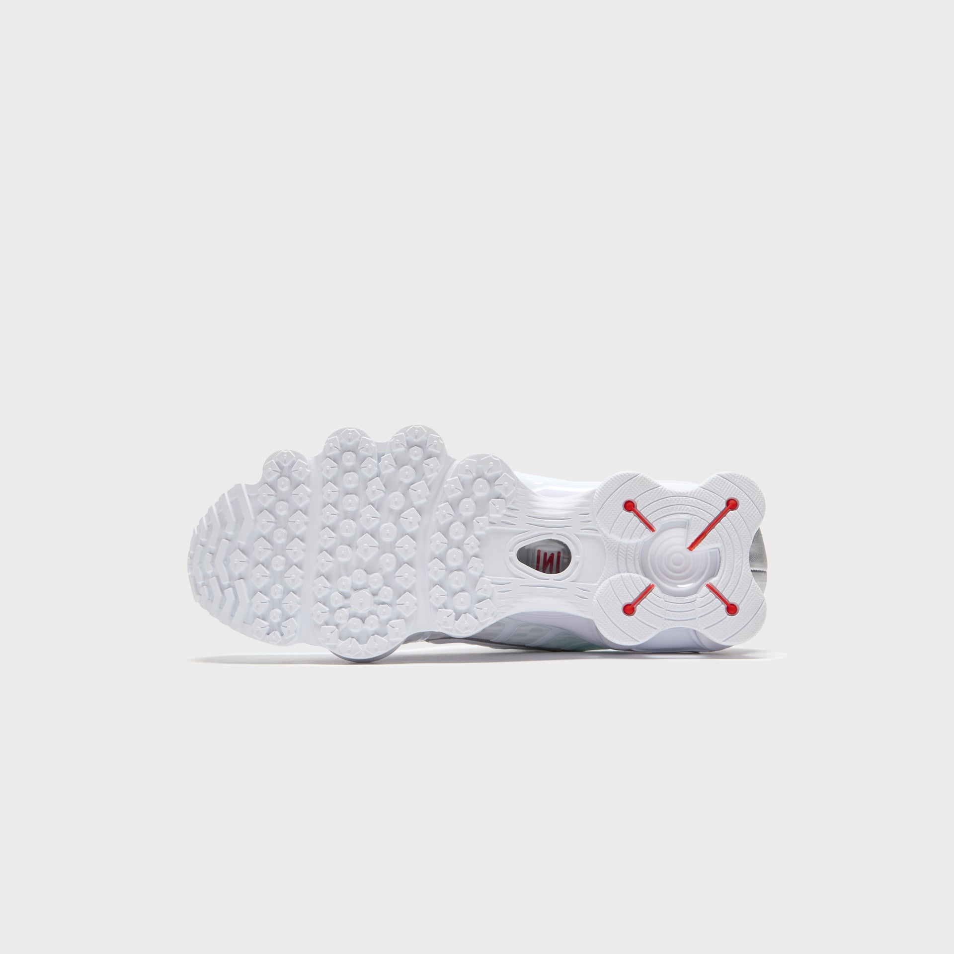 Nike Shox TL - White / Metallic Silver / Max Orange