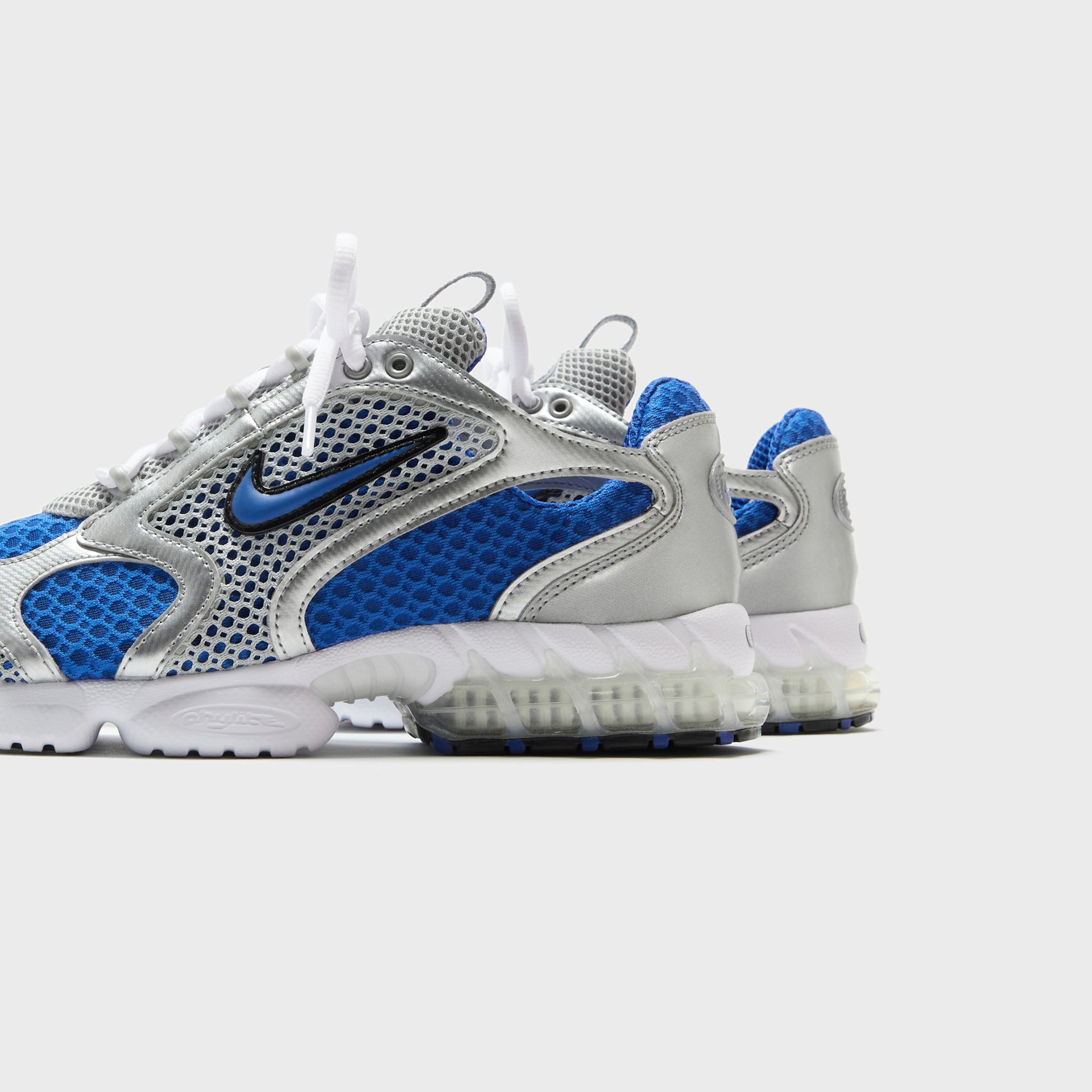Nike Air Zoom Spiridon Cage 2 - Metallic Silver / Varsity
