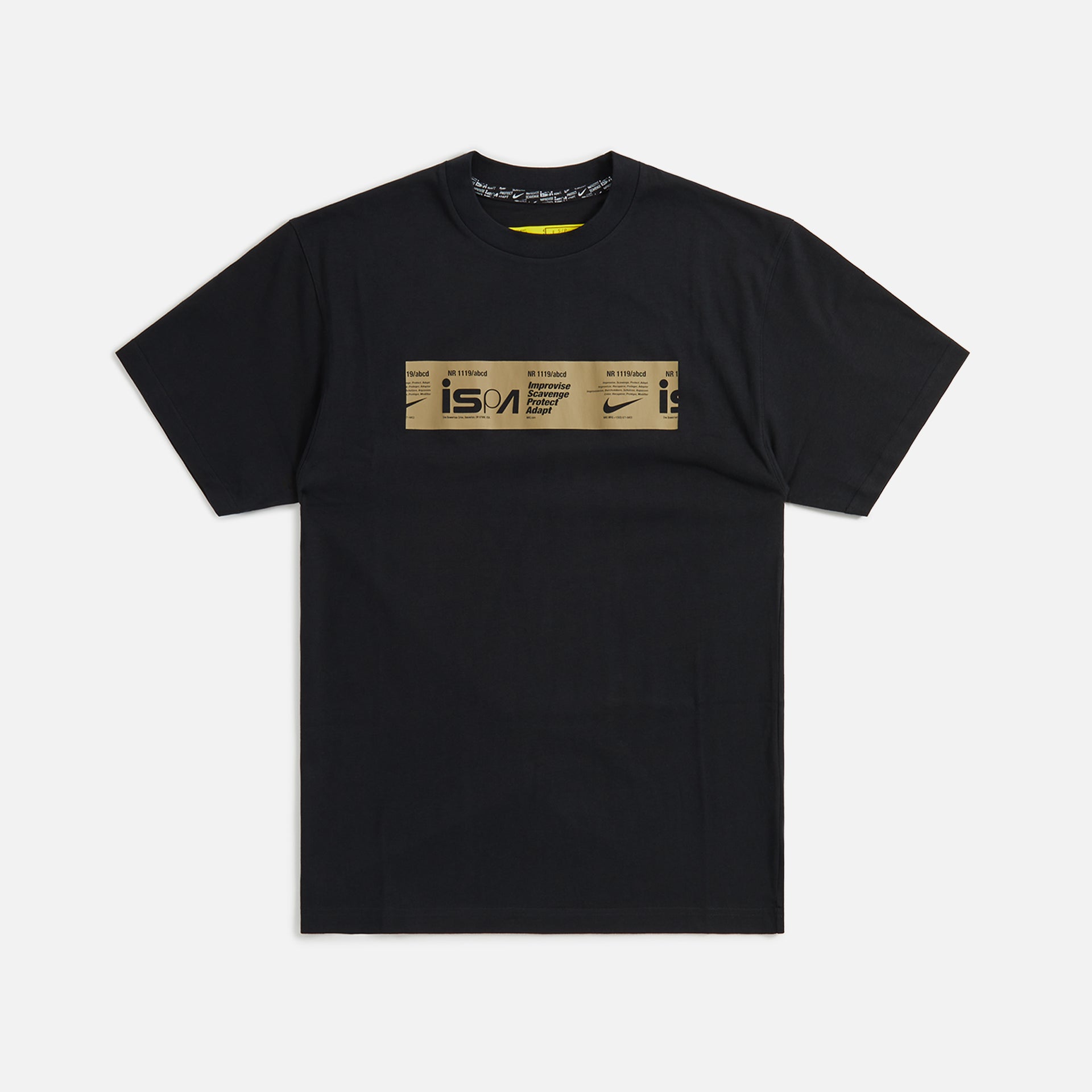 Nike M NK NRG ISPA GPX Tee - Black