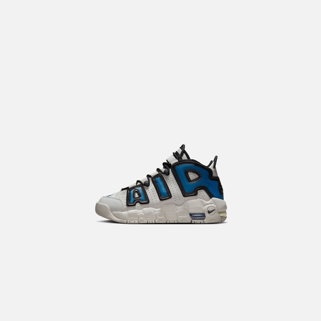 Industrial Blue Branding Takes Over This Nike Air More Uptempo - Sneaker  News