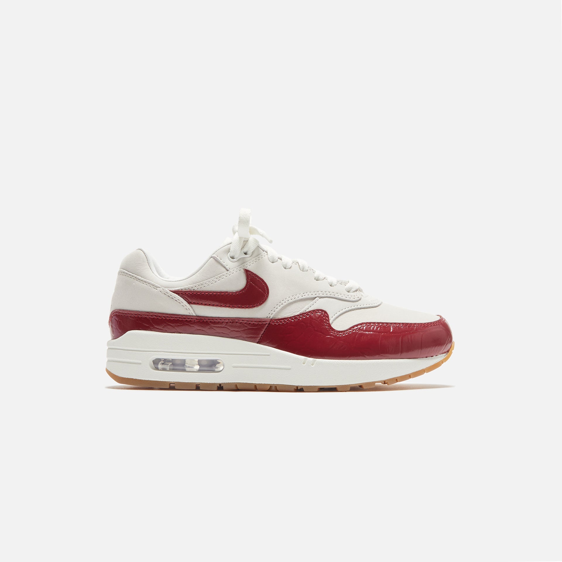 Nike WMNS Air Max 1 '87 - Sail / Gum Light Brown / Team Red